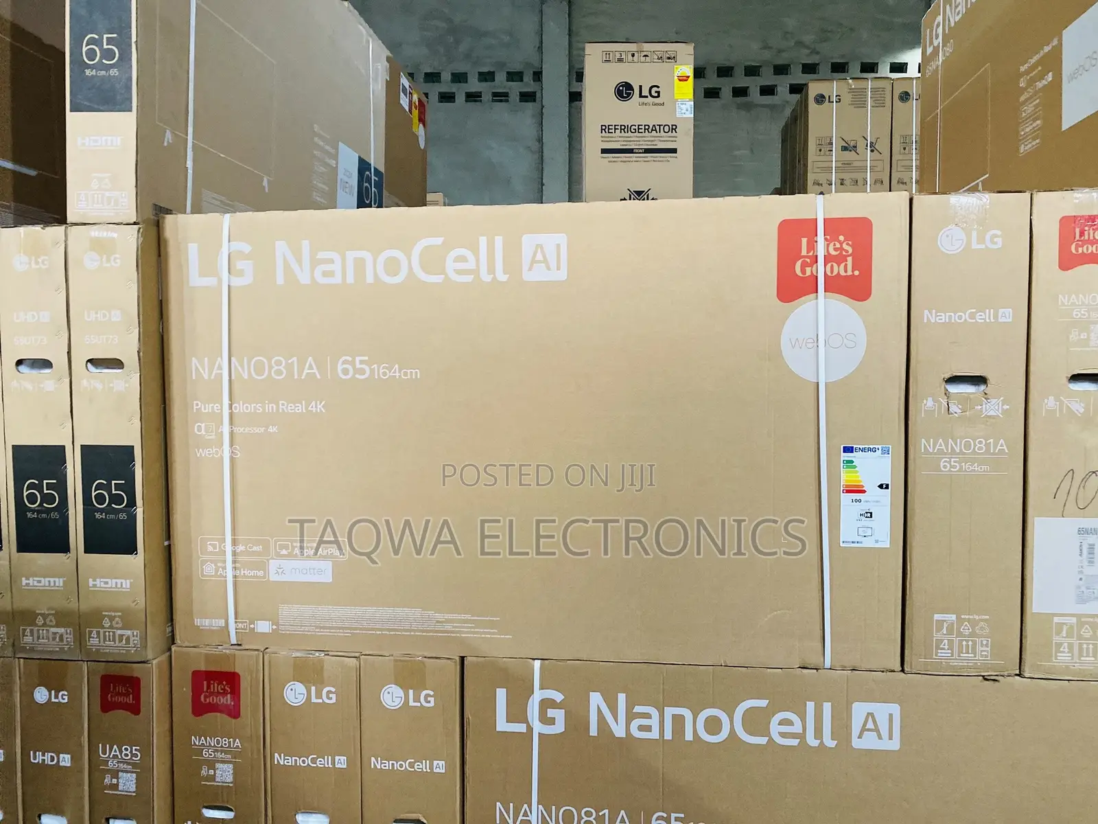 Sleeker LG 65 Inch Nano81