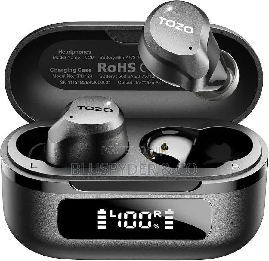 Tozo NC9 - Active Noise Cancelling Earbuds