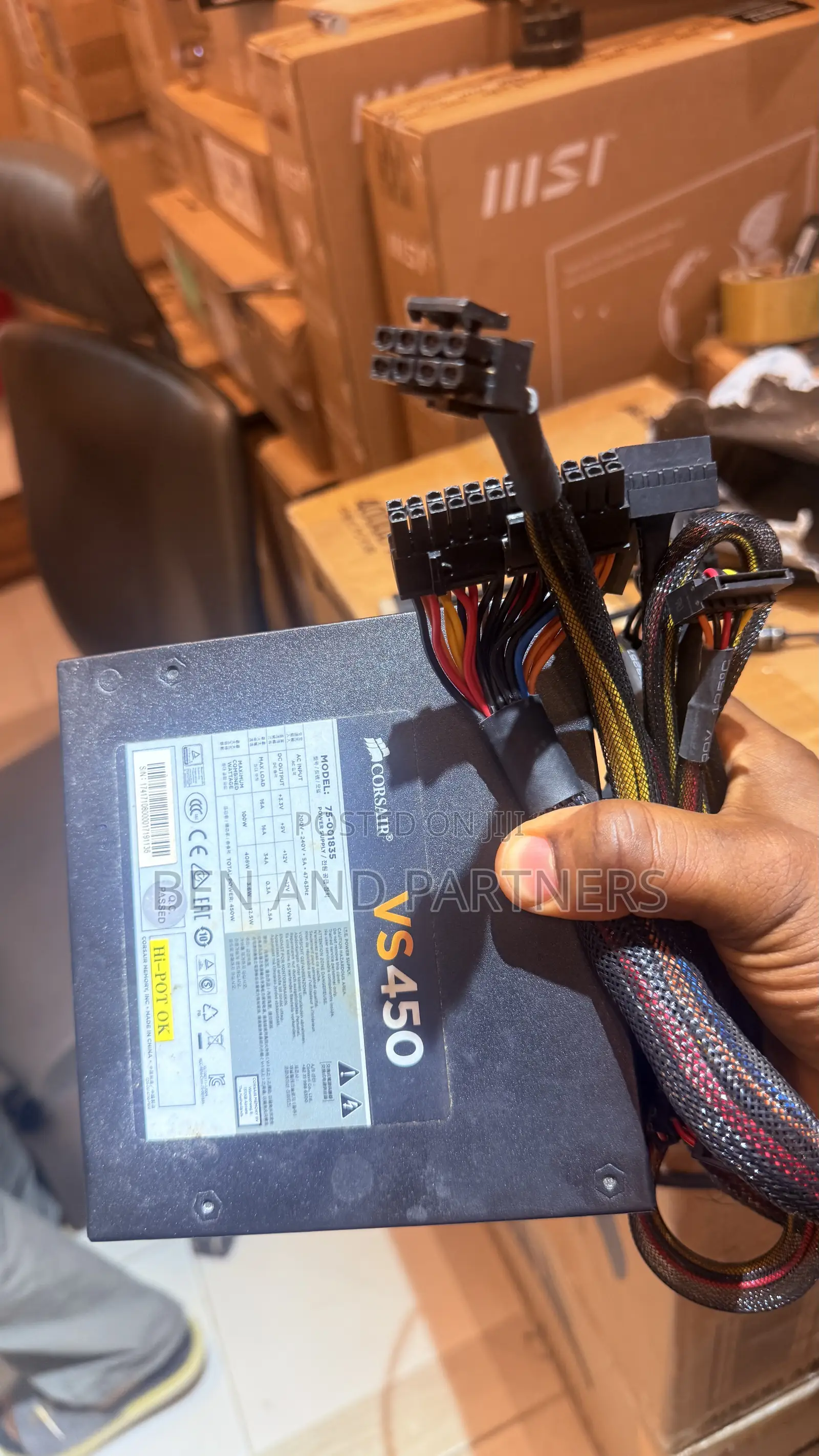 Corsair VS450 450w Power Supply Unit