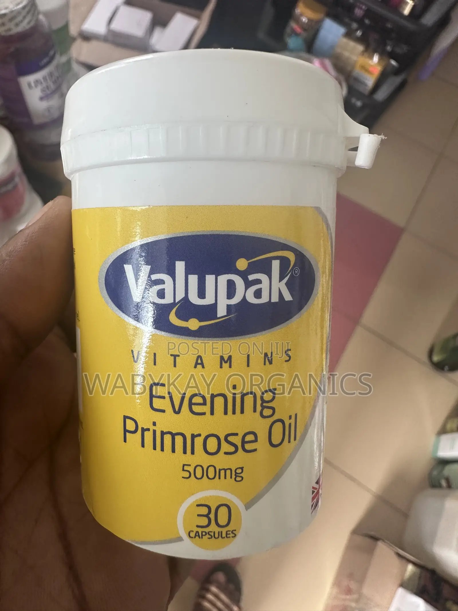 Valupak Evening Primerose 500mg