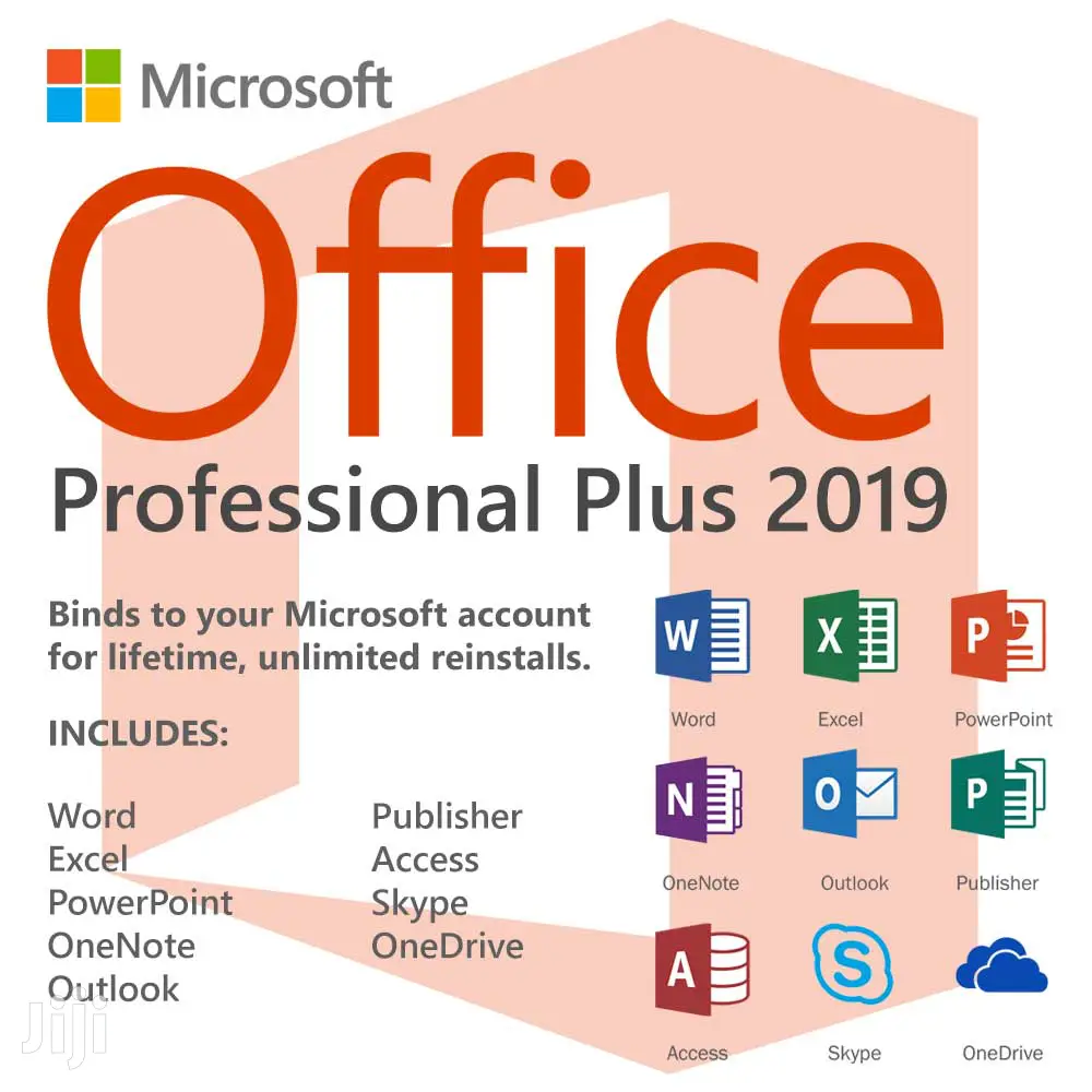 Office Professional 2019 for Mac Retail Key
