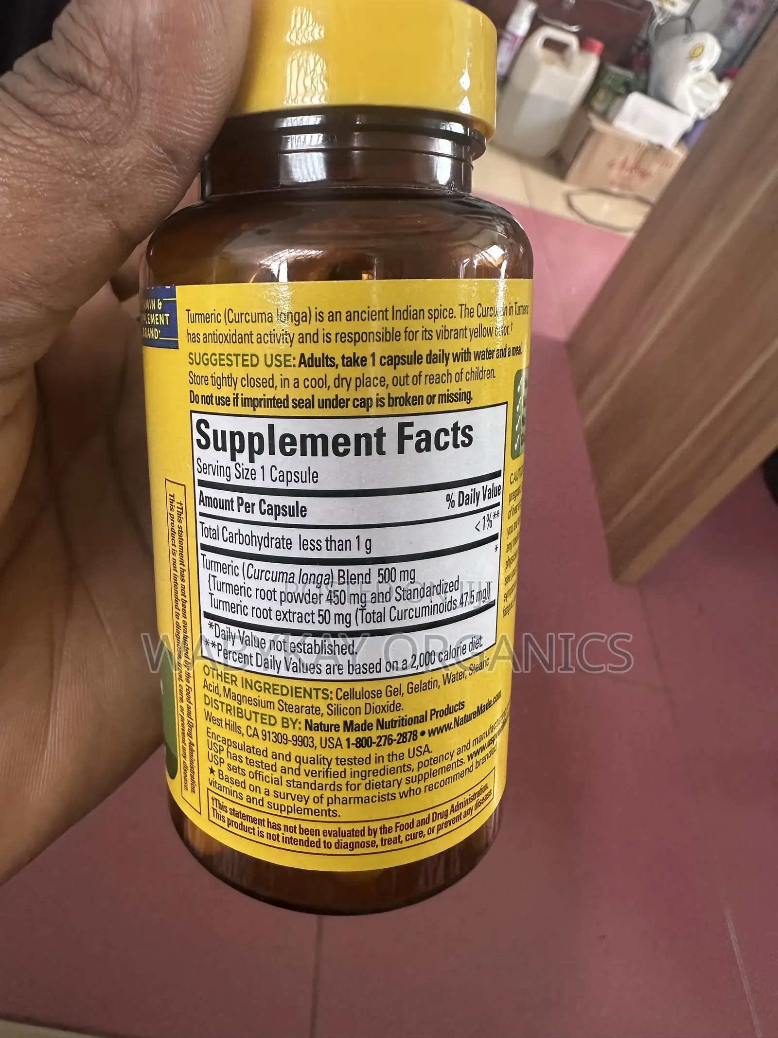Nature Made Tumeric Curcumin 60 Capsules and 120 Capsules