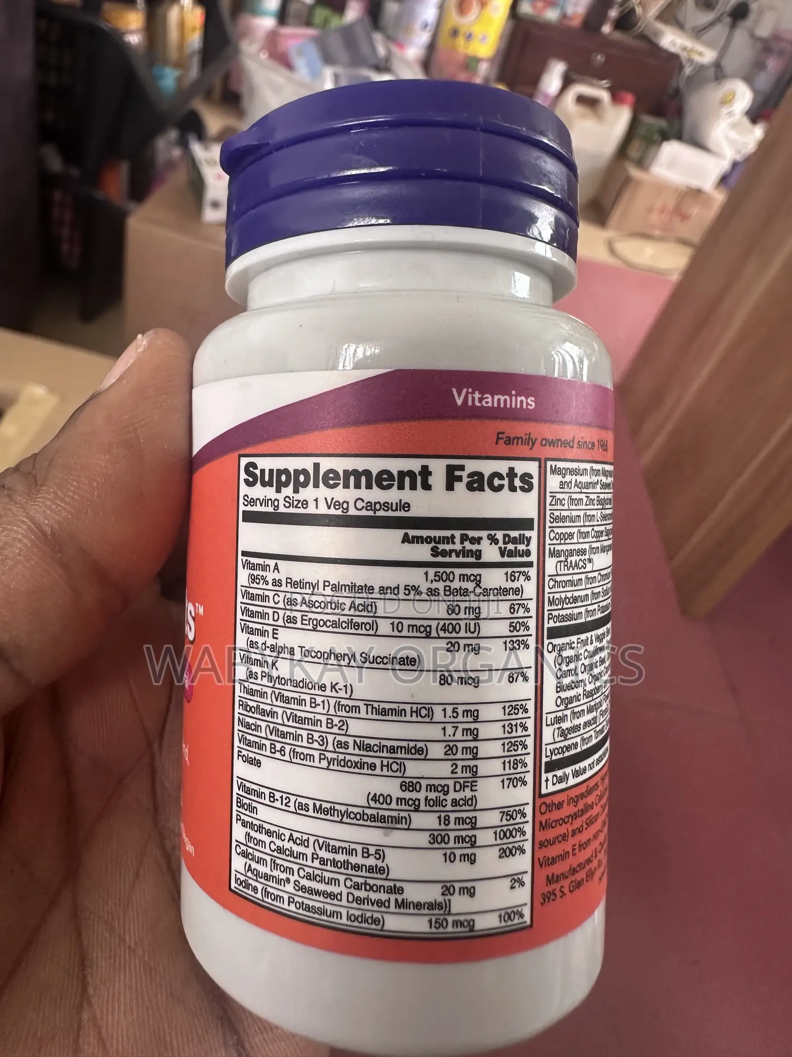 Daily Vitamin 30 Caps