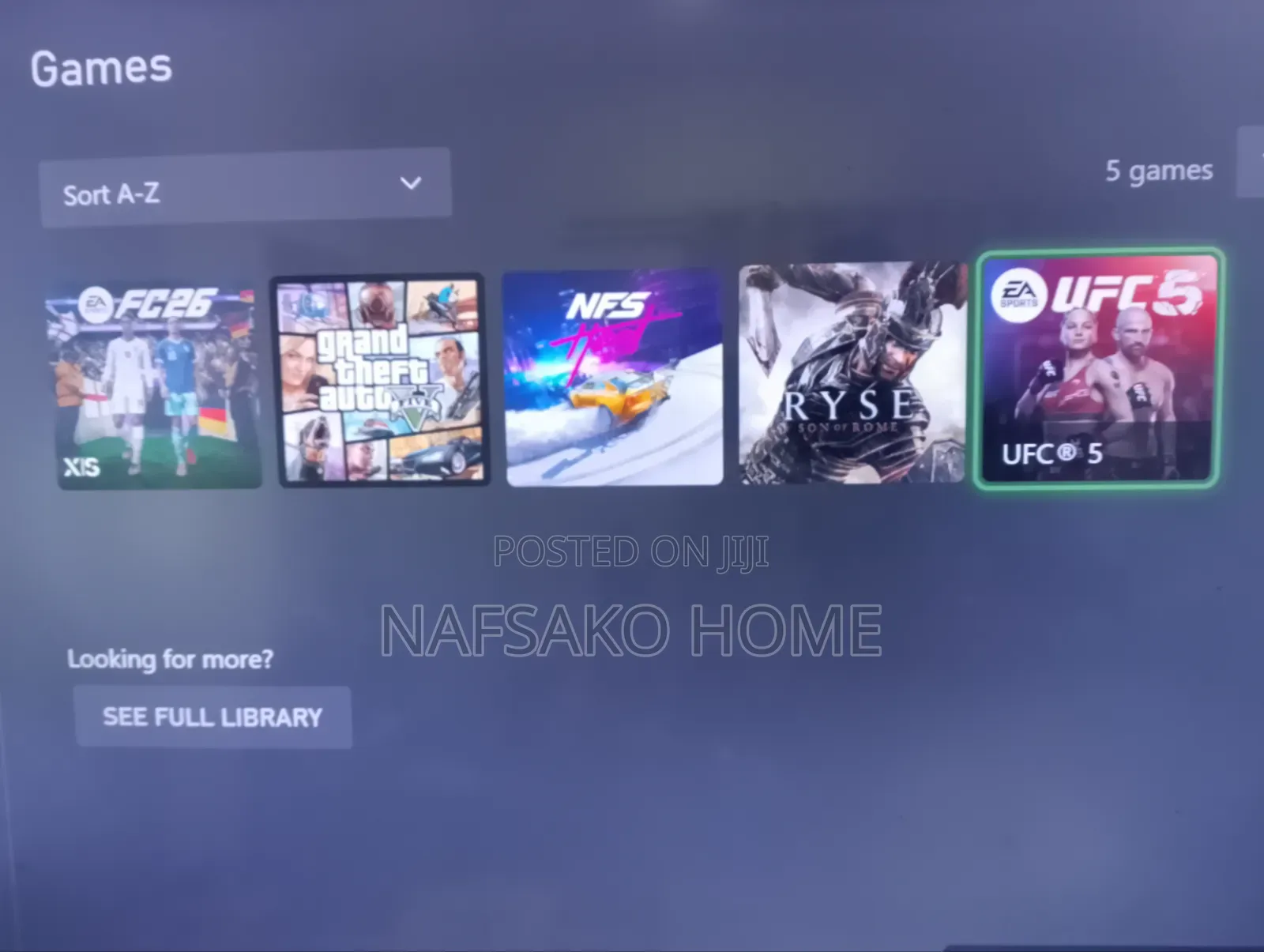 Xbox Series S(512gb)With 5 Offline Games