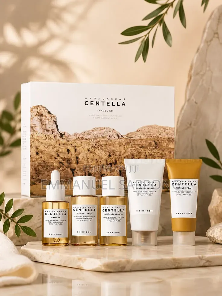SKIN1004 Madagascar Centella Travel Kit, a 5-Piece Set