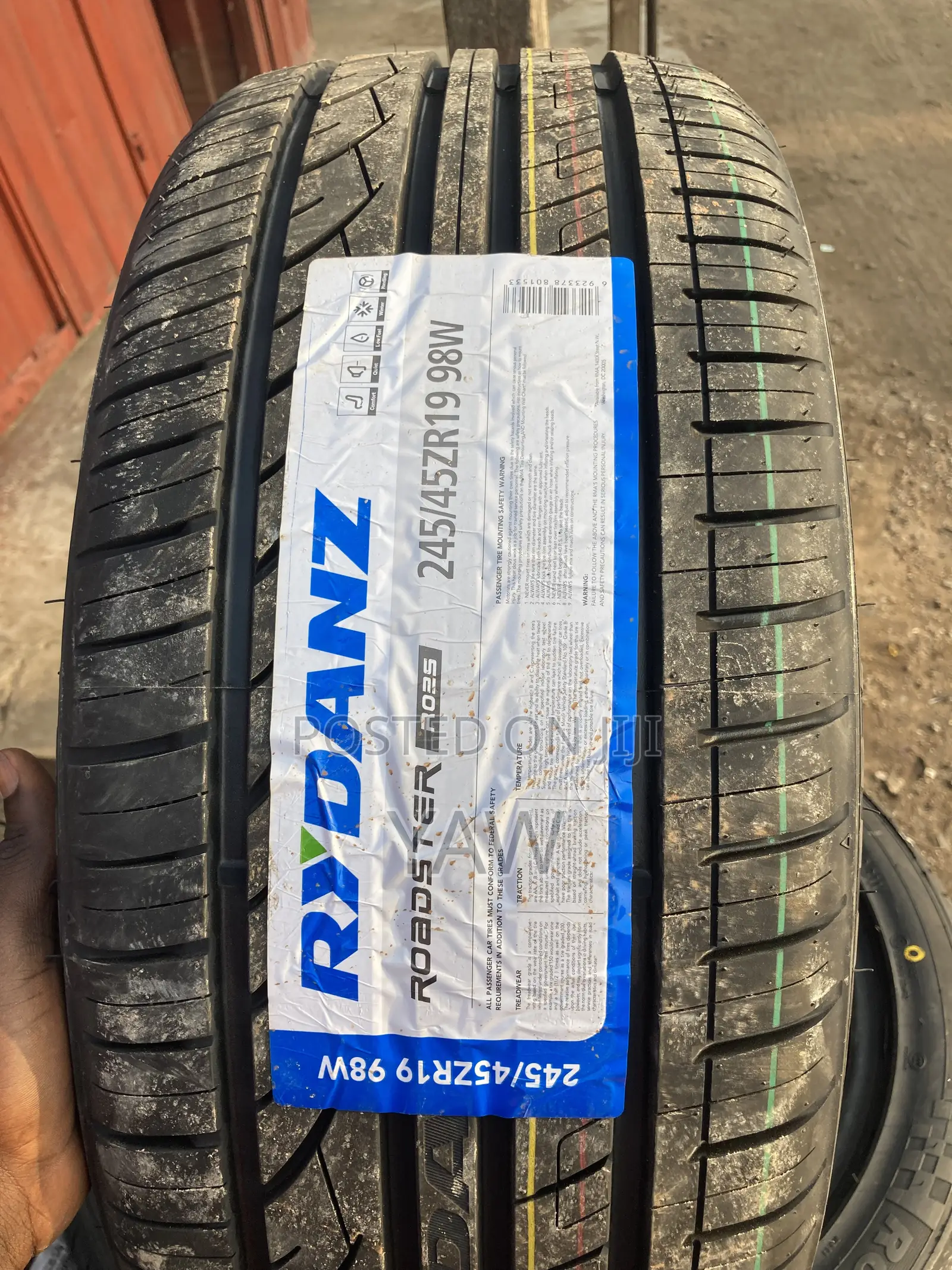 245/45r19 98w Rydanz