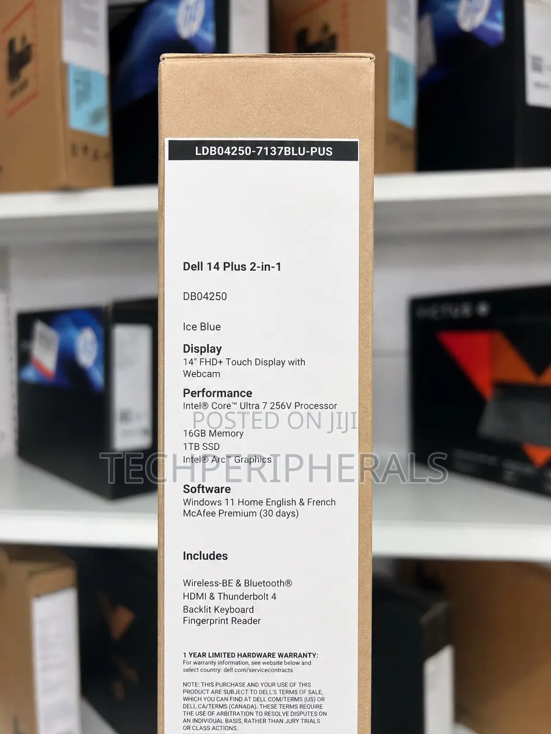 New Laptop Dell Plus 14 16GB Intel Core Ultra 7 SSD 1T