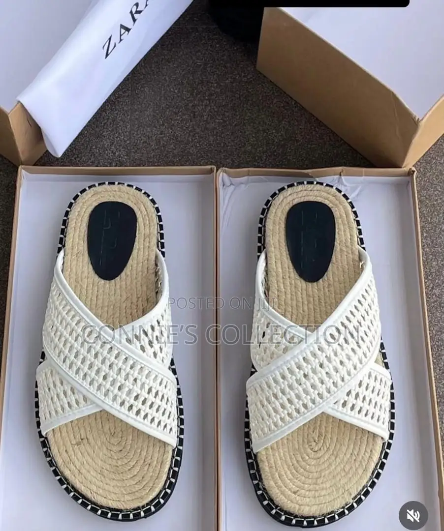 Zara Men's Woven Slide