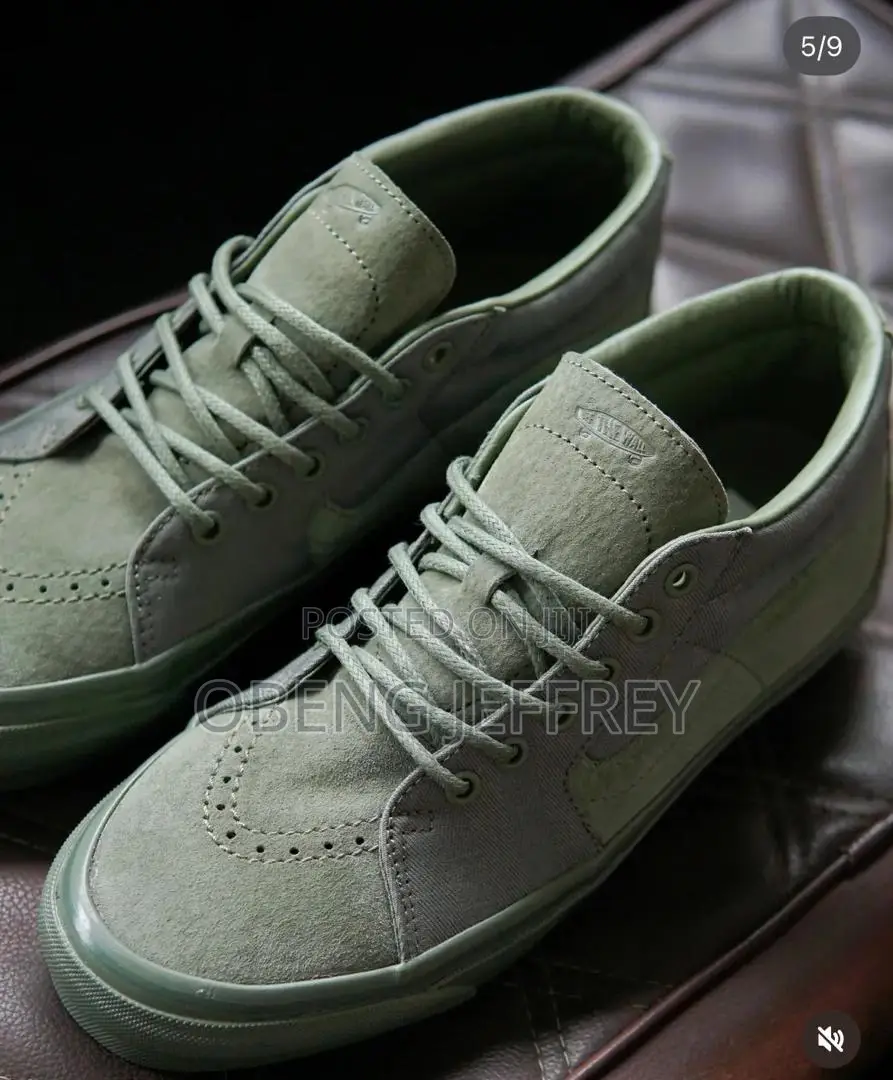 Original Vans SK8-mid Olive Green