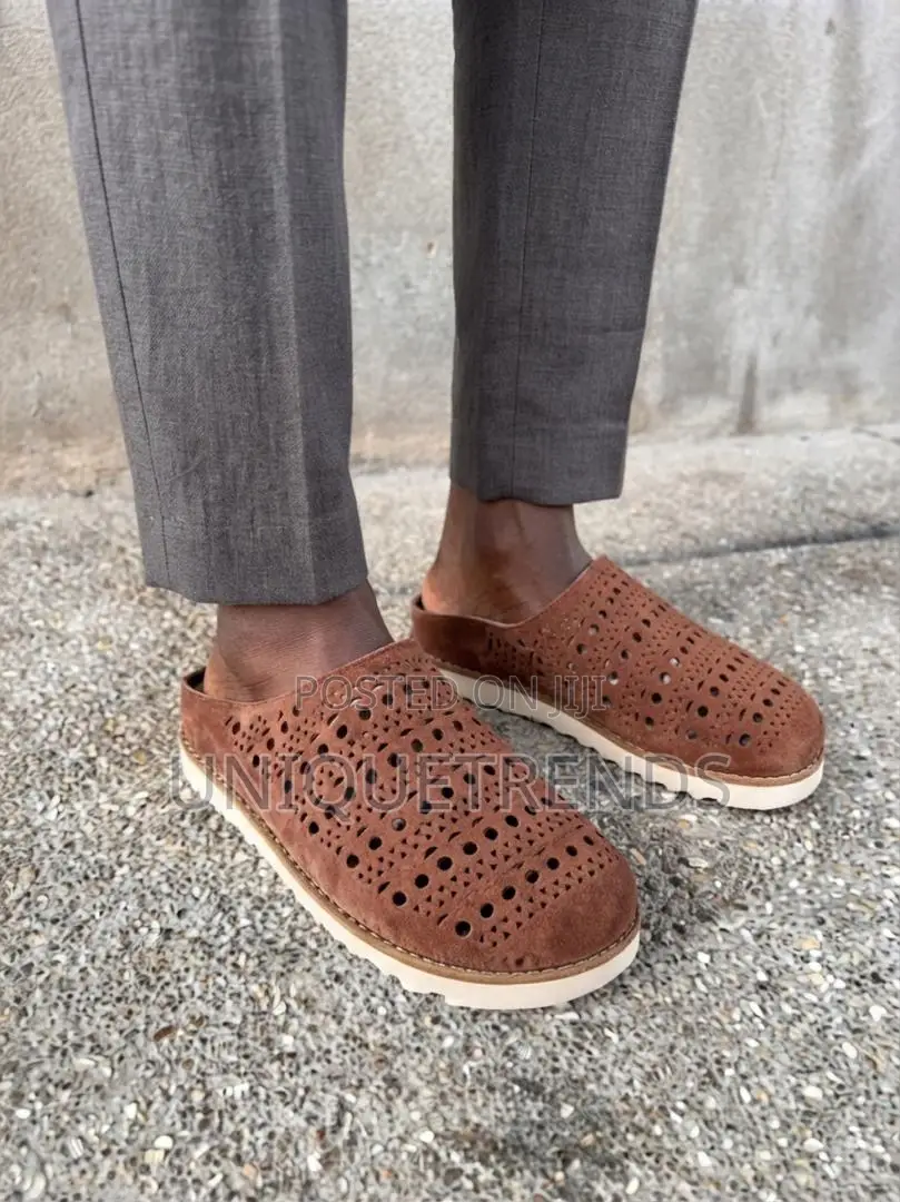 High Quality ZARA Suede Mules (Black and Brown)