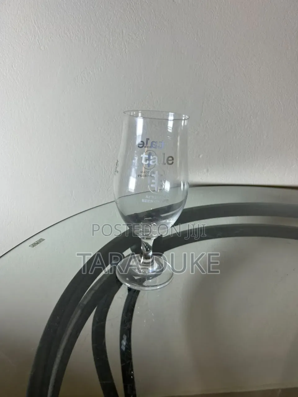 Branded Stemmed Tasting Glass