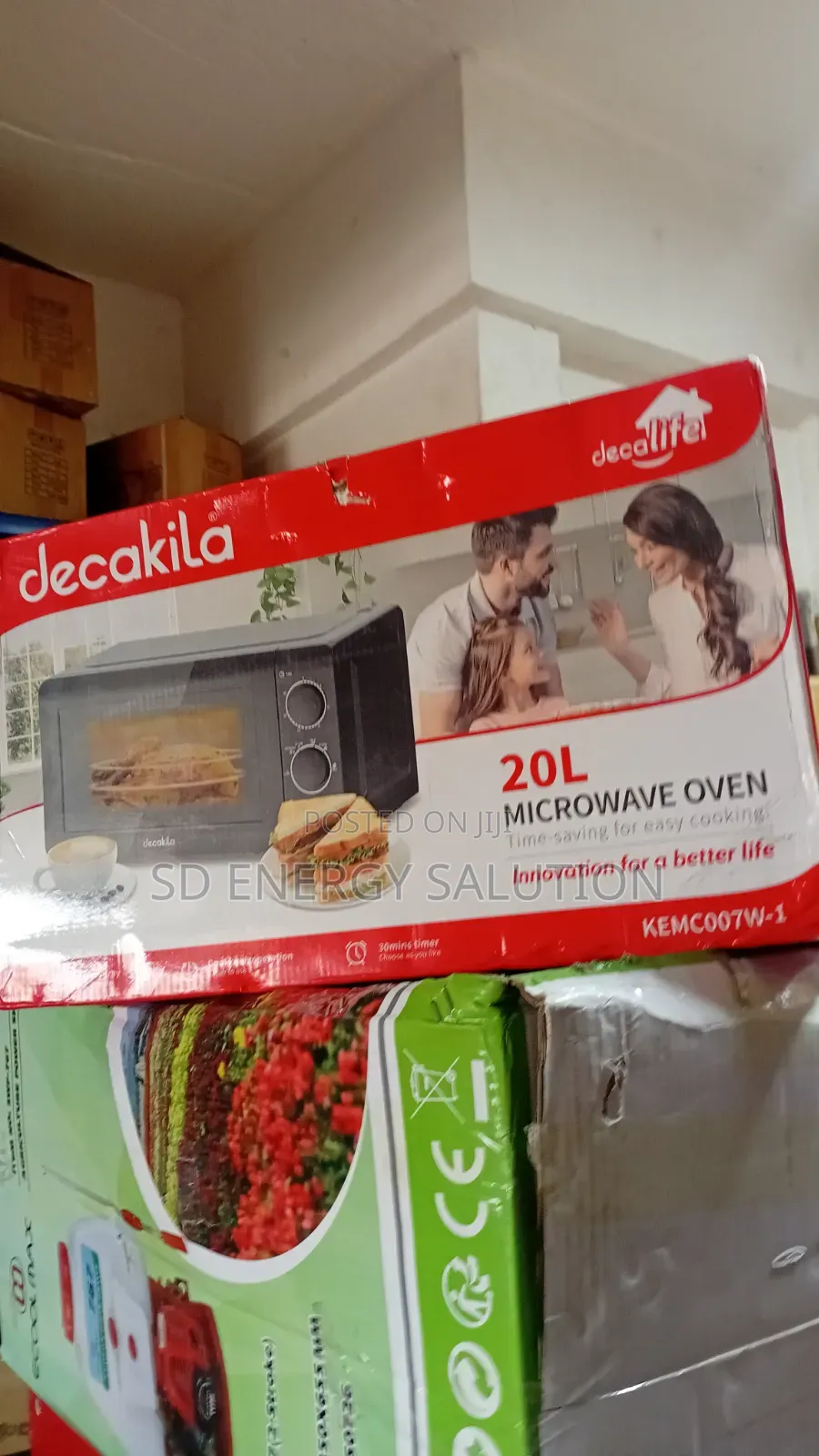 Decakila 20 Litres Microwave – High Performance Low Power Use