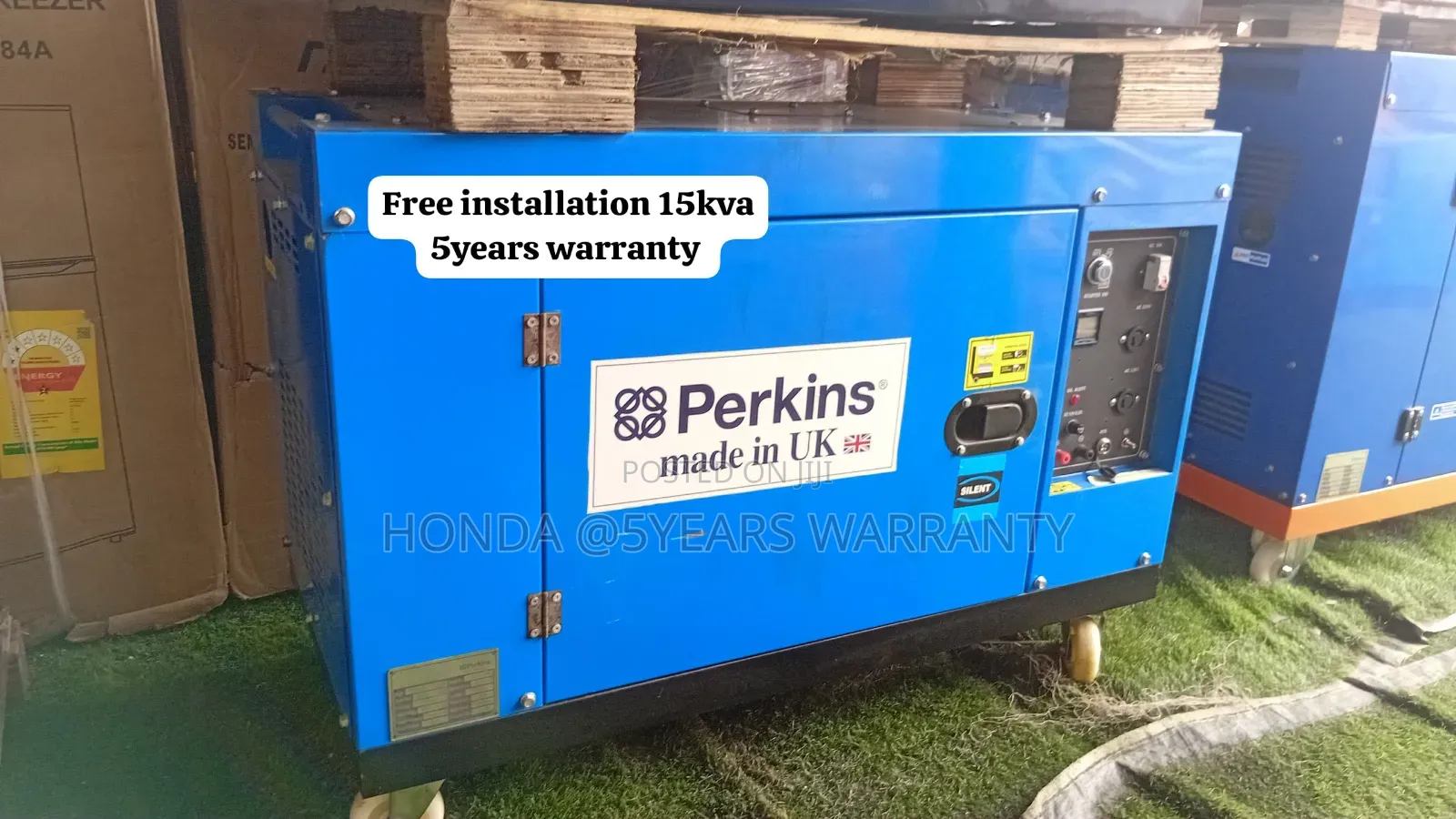 Perkins 15kVA Silent Generator Available –Heavy Duty Performance 15kva