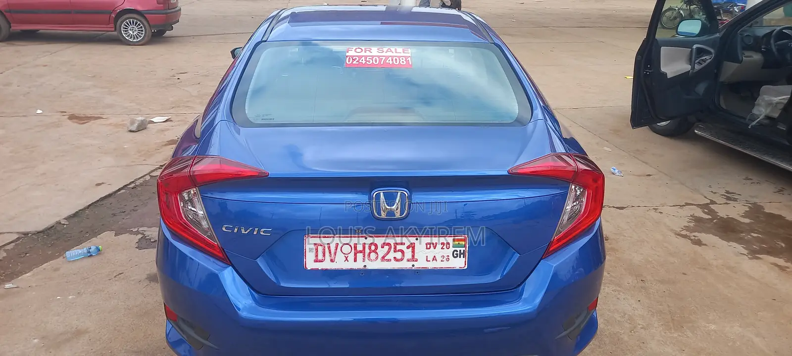 Honda Civic LX Sedan 2019 Blue