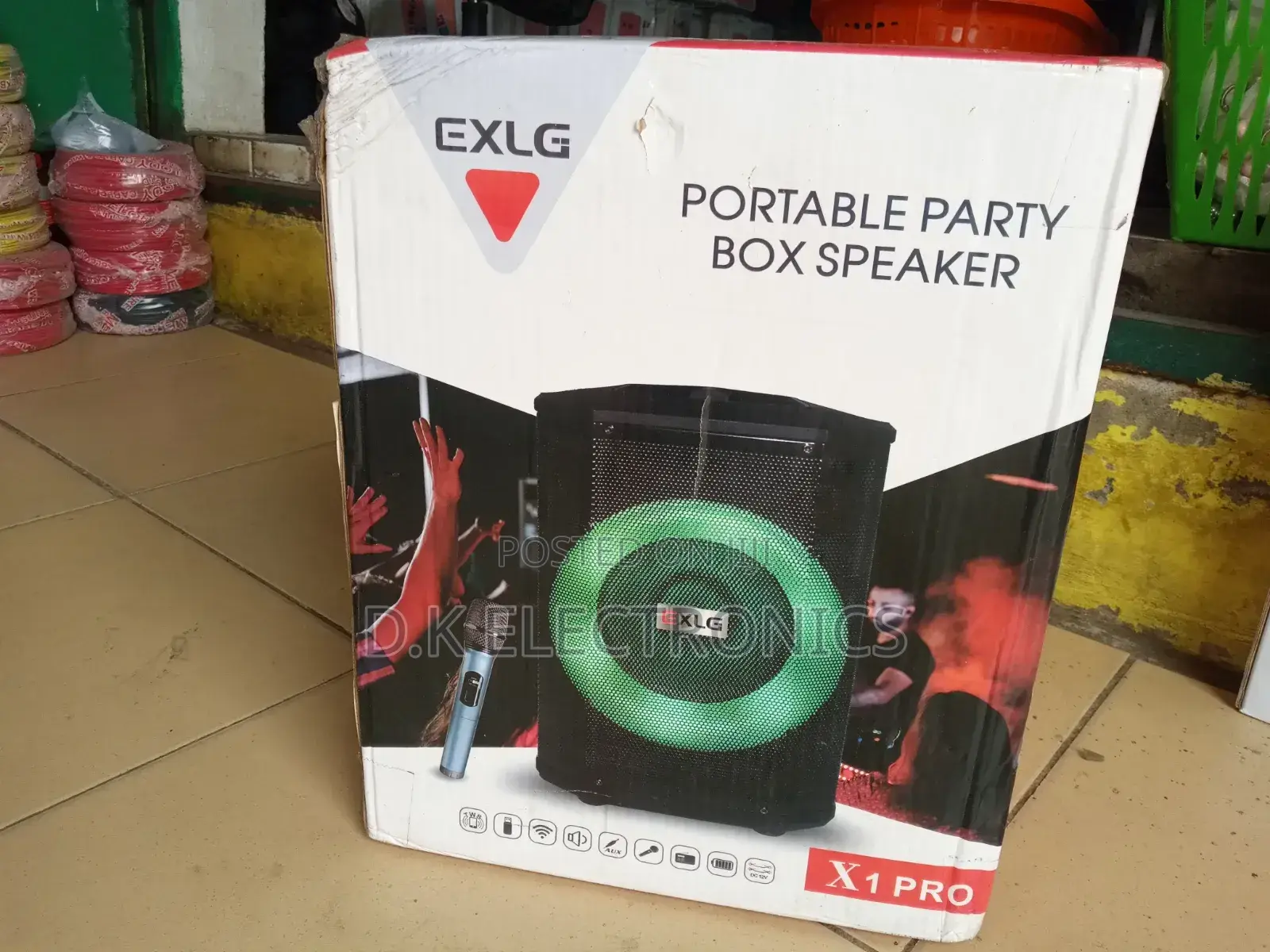 Excellent LG X1 Pro Deep Bass Portable Party Speaker