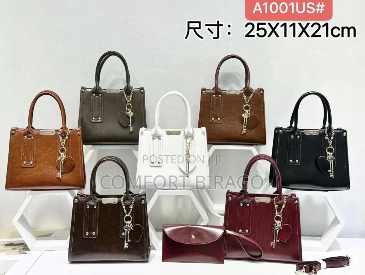 Ladies Handbags With Purse Available
