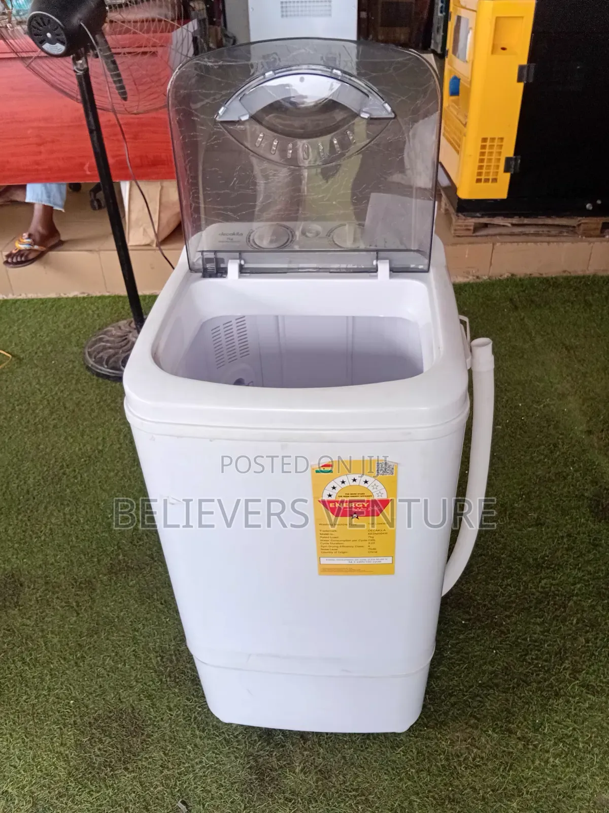 Decakila Premium Washing Machine – Strong Motor 7kg