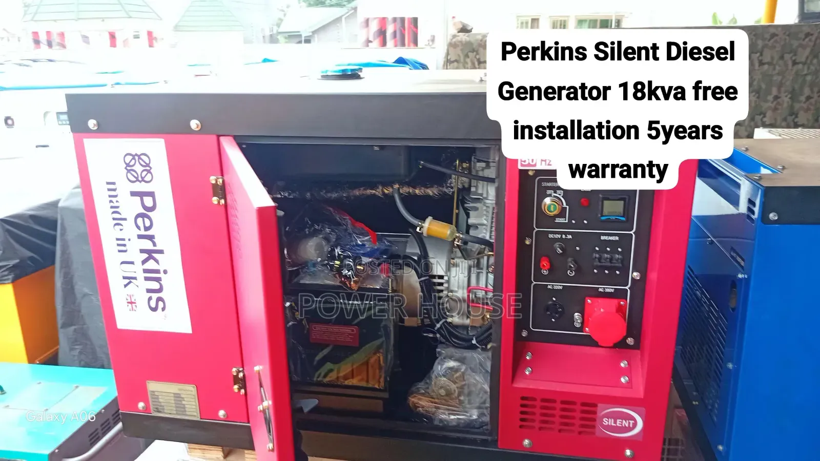 Perkins 18kVASilent Diesel Generator Premium Quality Original Perkins