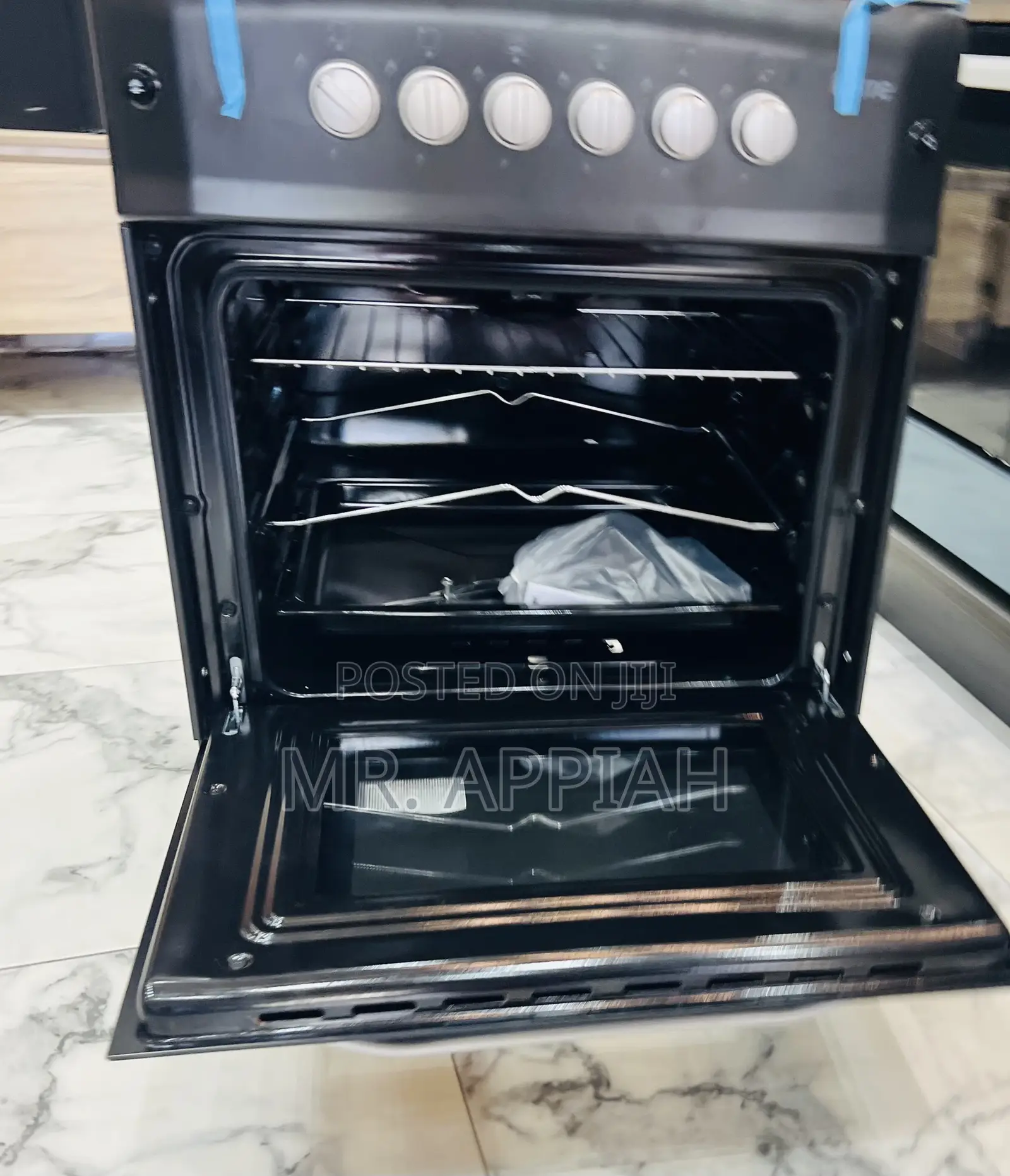 Lovely Design Ferre New Line 4 Gas Burner With Grill(Black) 