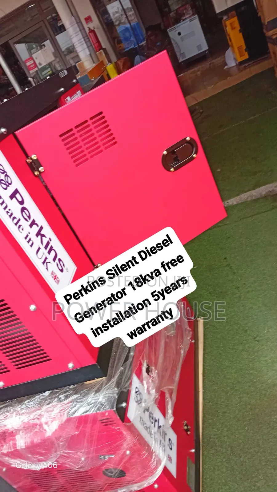 Perkins 18kVA Generator With Maximum Reliability