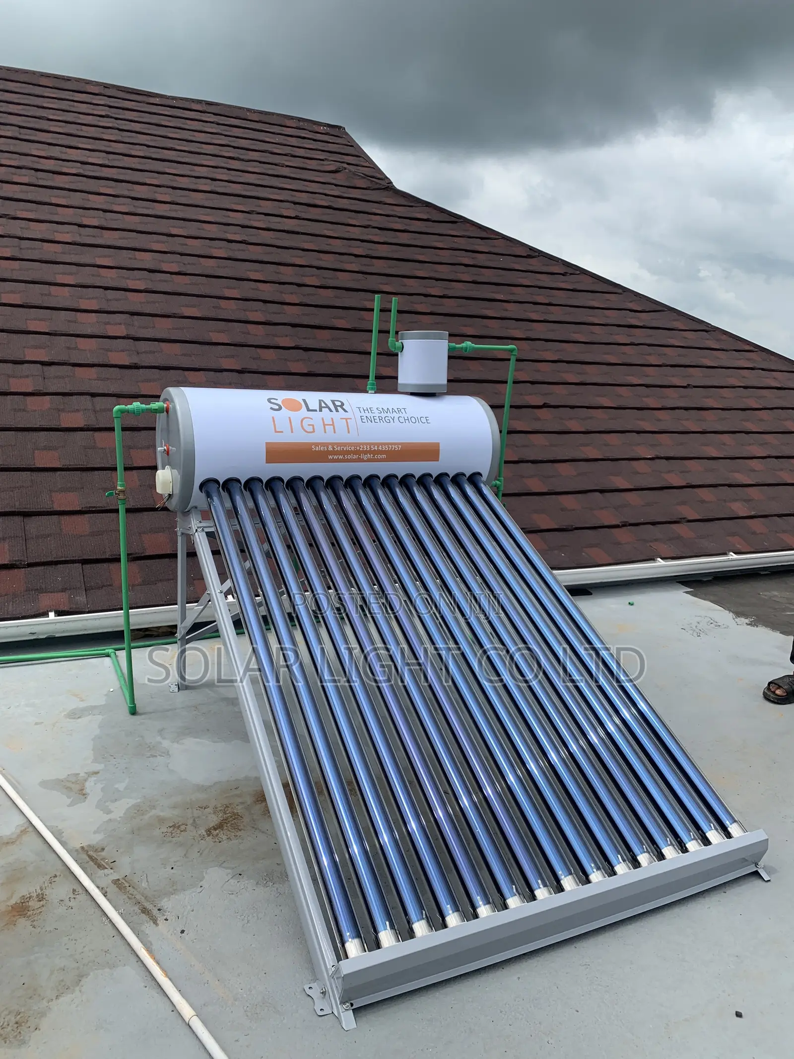 Solar Water Heater - Pressurized System