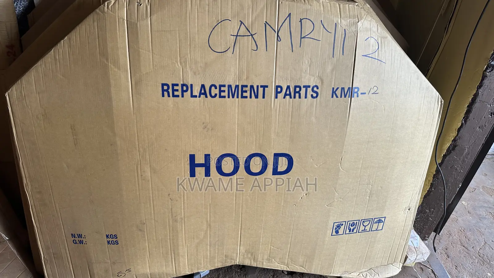 Toyota Camry 2012, 2013, 2014 Bonnet/ Hood