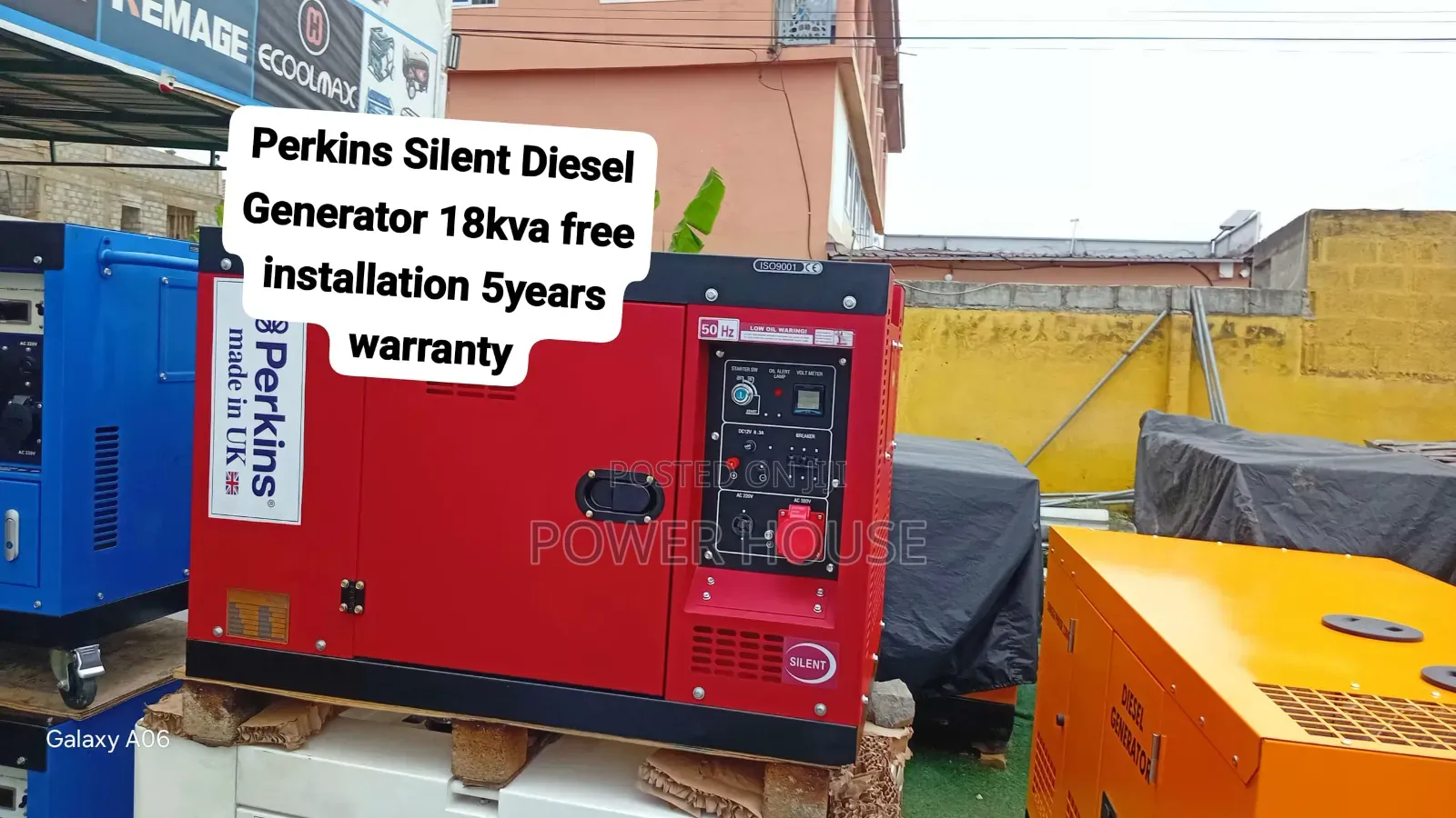 Premium Perkins Generator With High Durability
