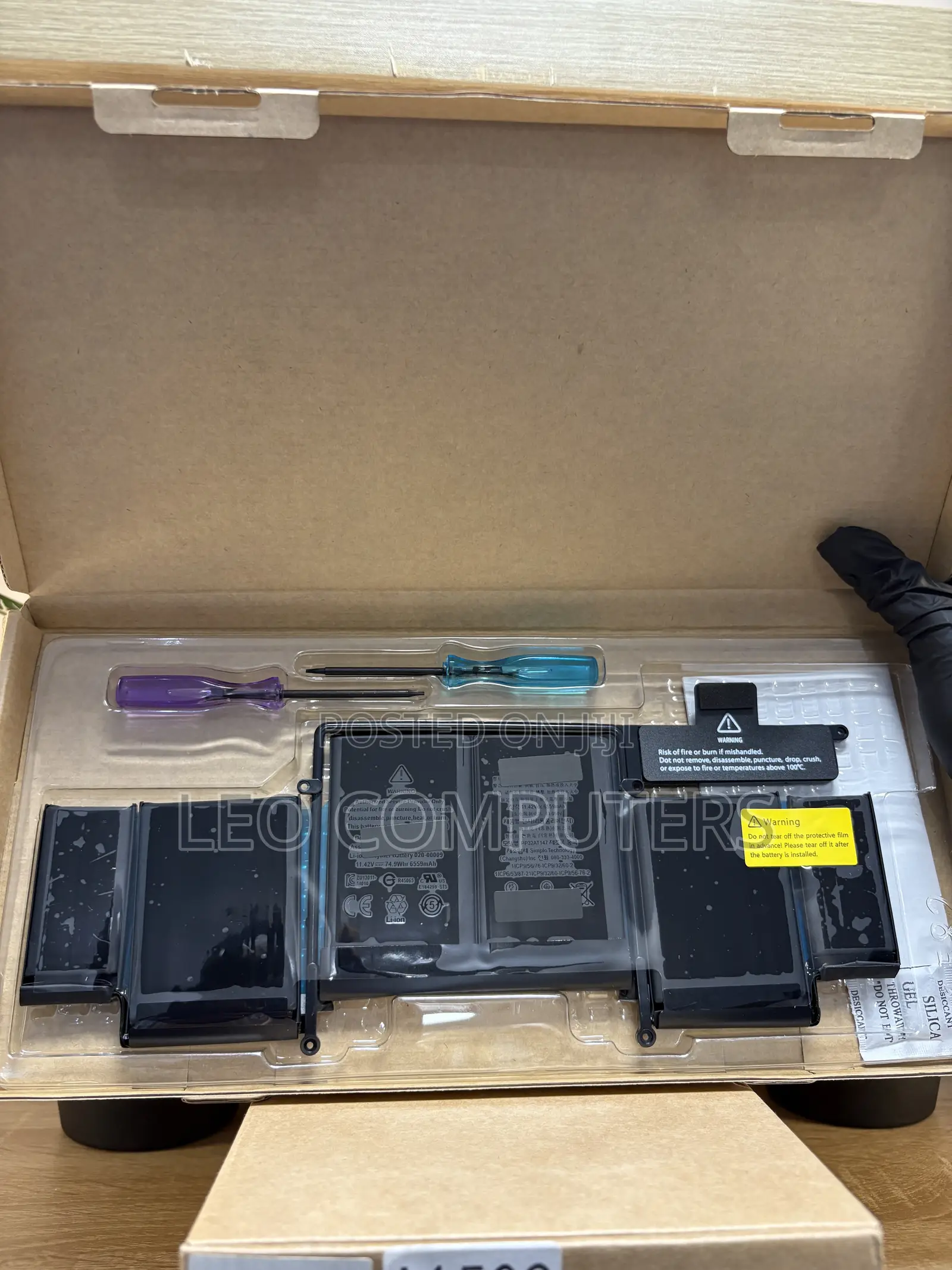 MacBook Pro 15inches Retina A1582 Battery