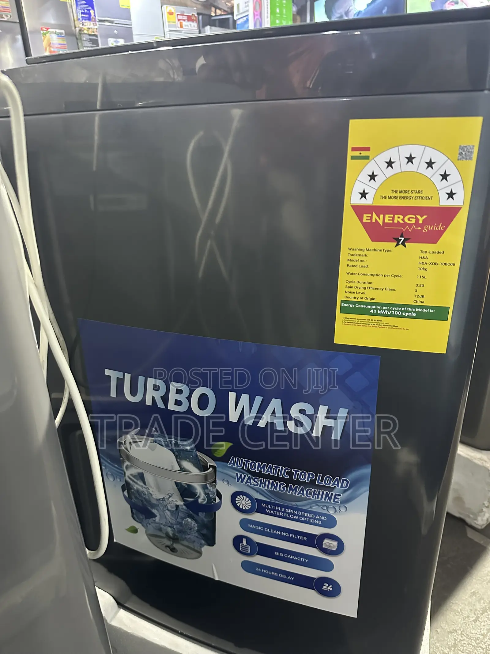H a Top Load 10kG Full Automatic Washing Machine