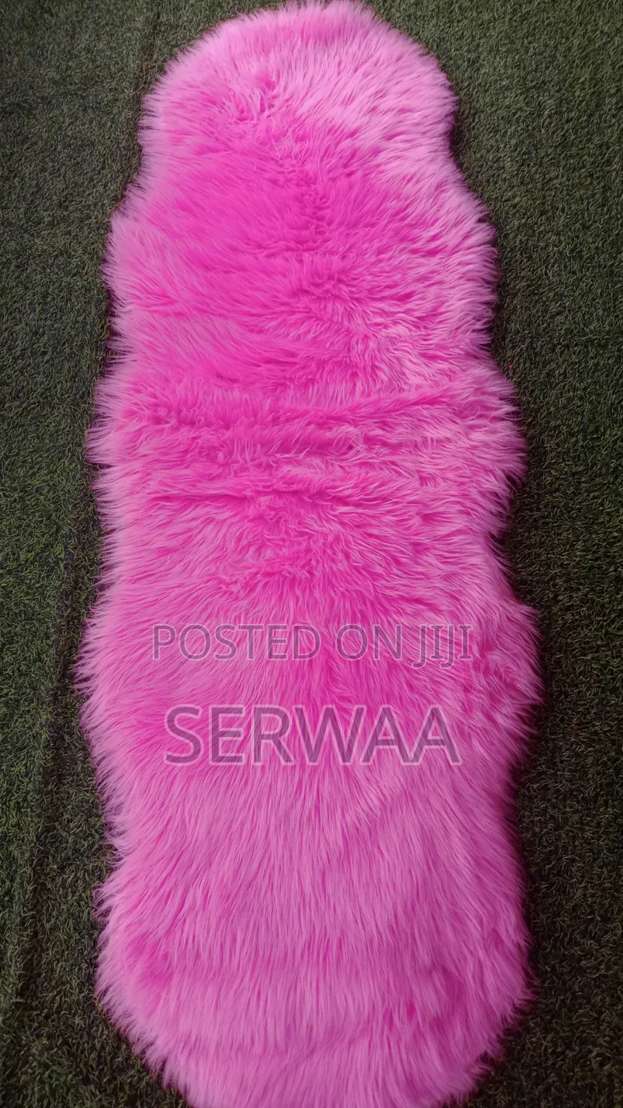 Bedside Fur Carpet