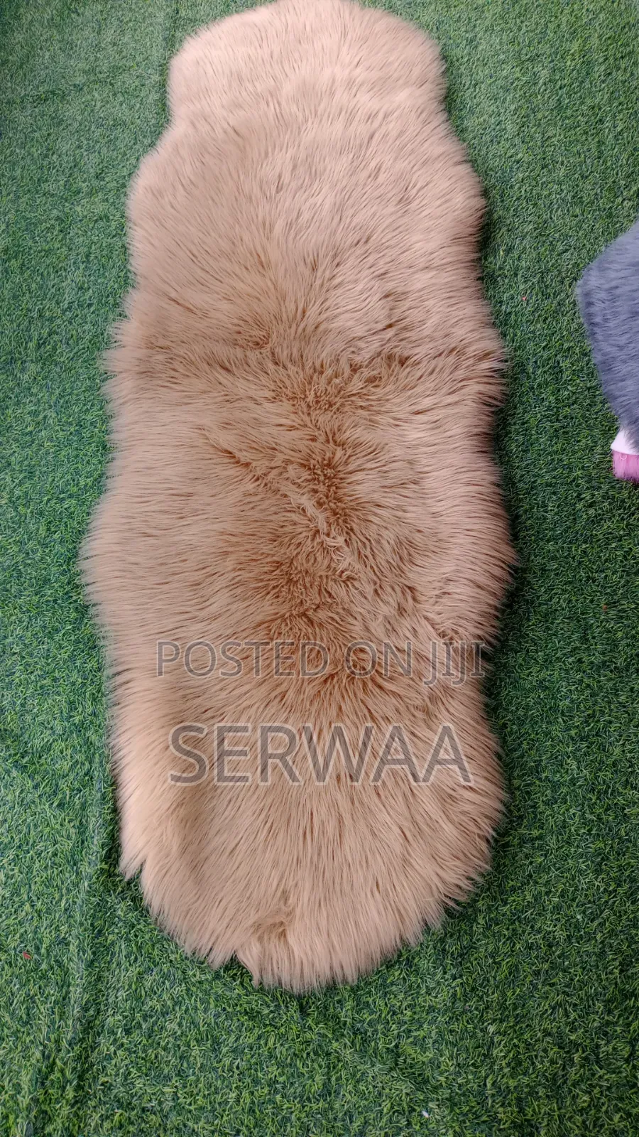 Bedside Fur Carpet