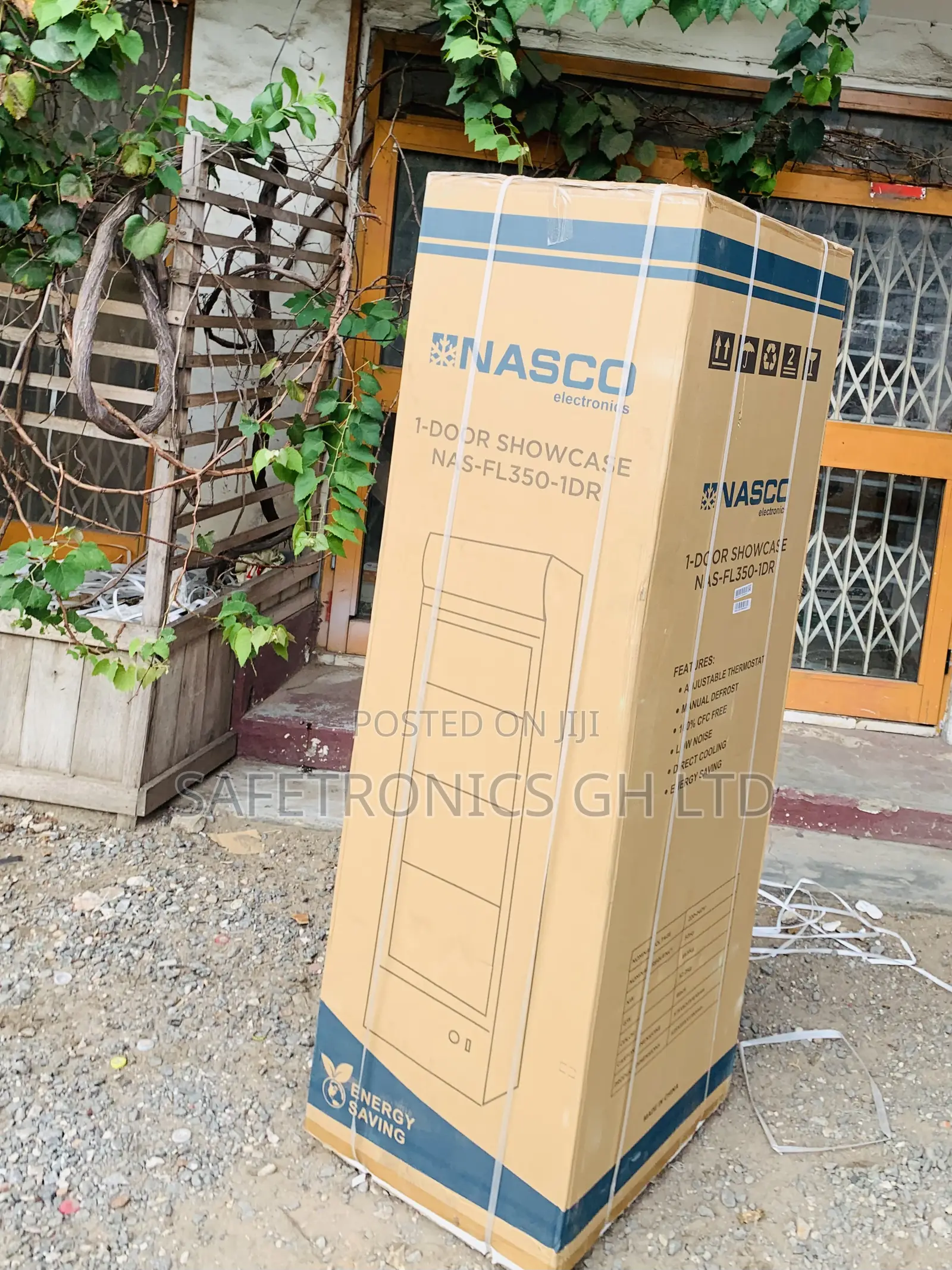 Just Grab Nasco 288 LTRS Single Door Display Fridge (NAS-FL350-1DR)