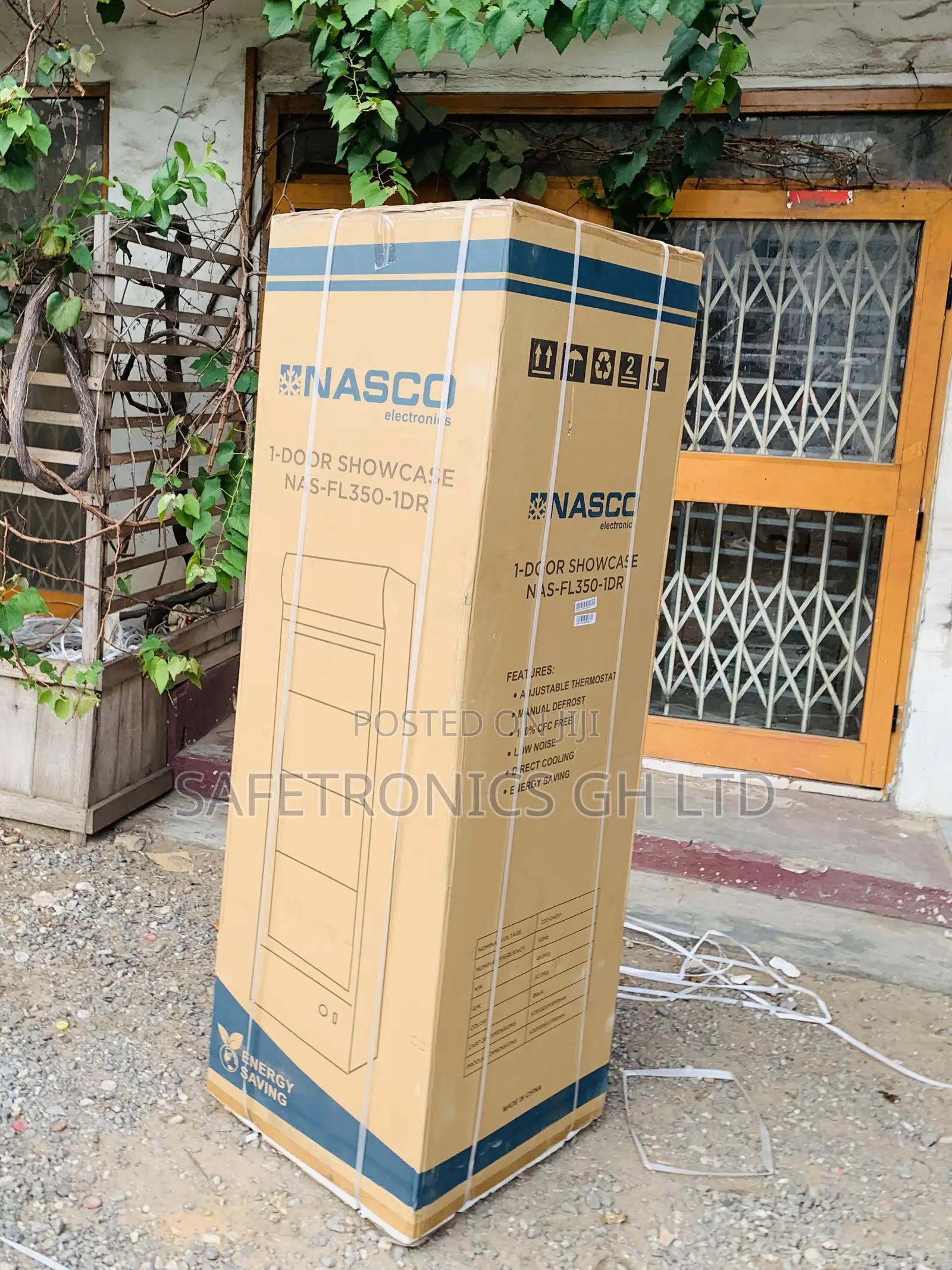 Choose New Nasco 288 LTRS Single Door Display Fridge (NAS-FL350-1DR)