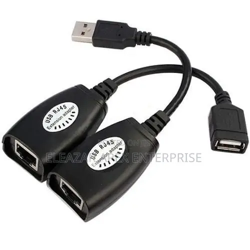 USB to RJ45 Extension Adapter – 2-Pack