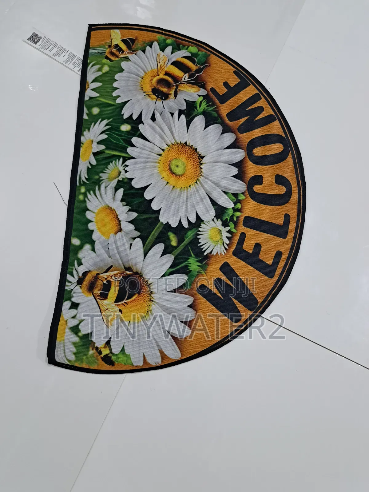 Outdoor Floral Welcome Mat