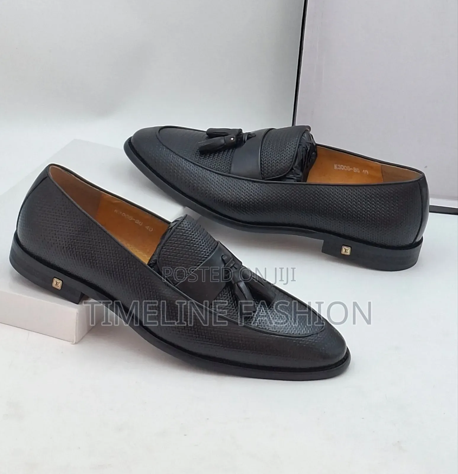 Genuine Leather Louis Vuitton Ring My Bell Men's Shoes