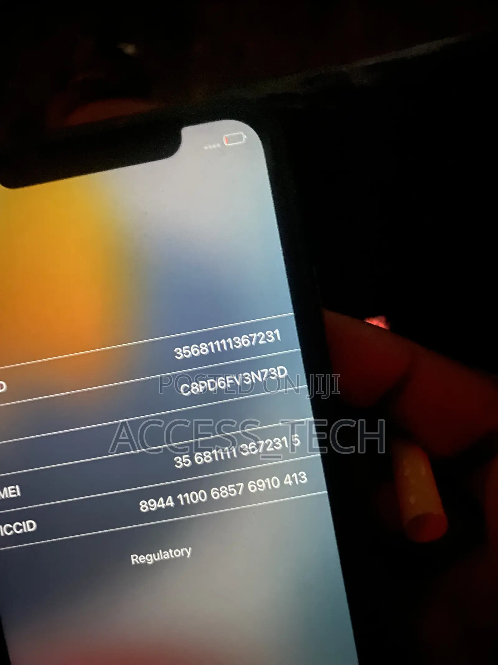 Apple iPhone X 256 GB Gray