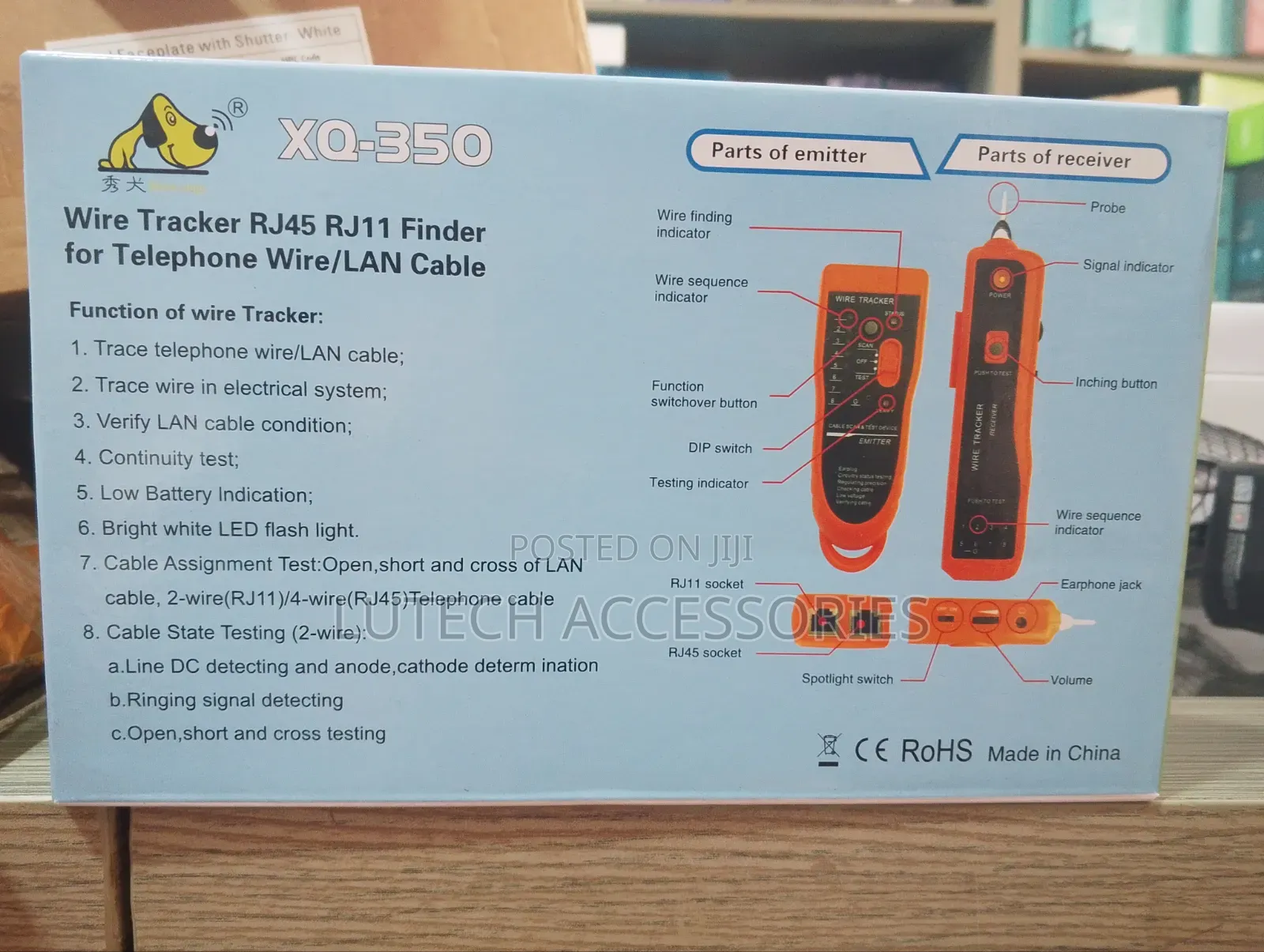Wire Cable Tracker Tone Generator/ Cable Tracker/ Wire Tracer