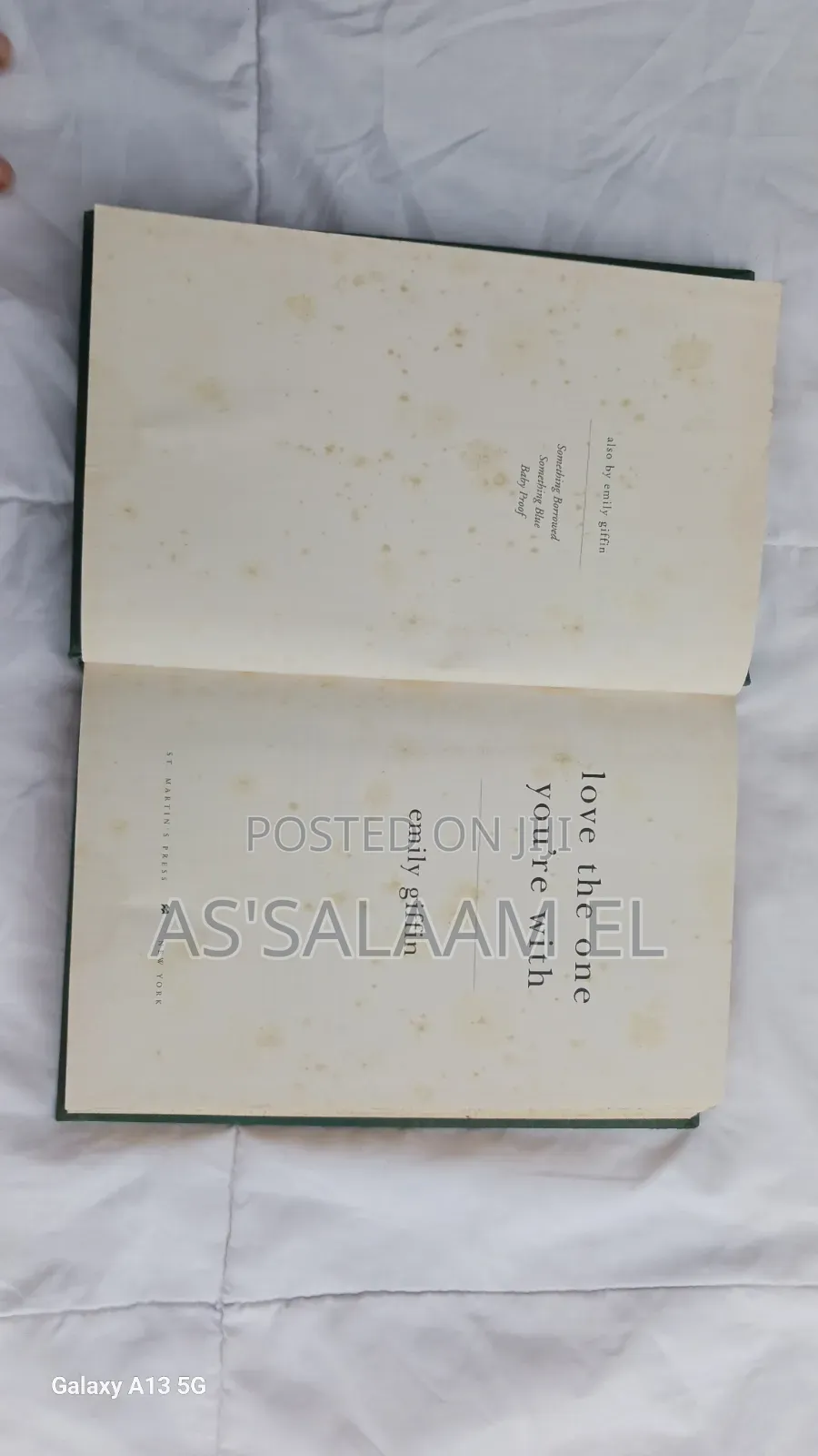 Modern Fiction Book Bundle – 3 Books (Used, Good Condition)