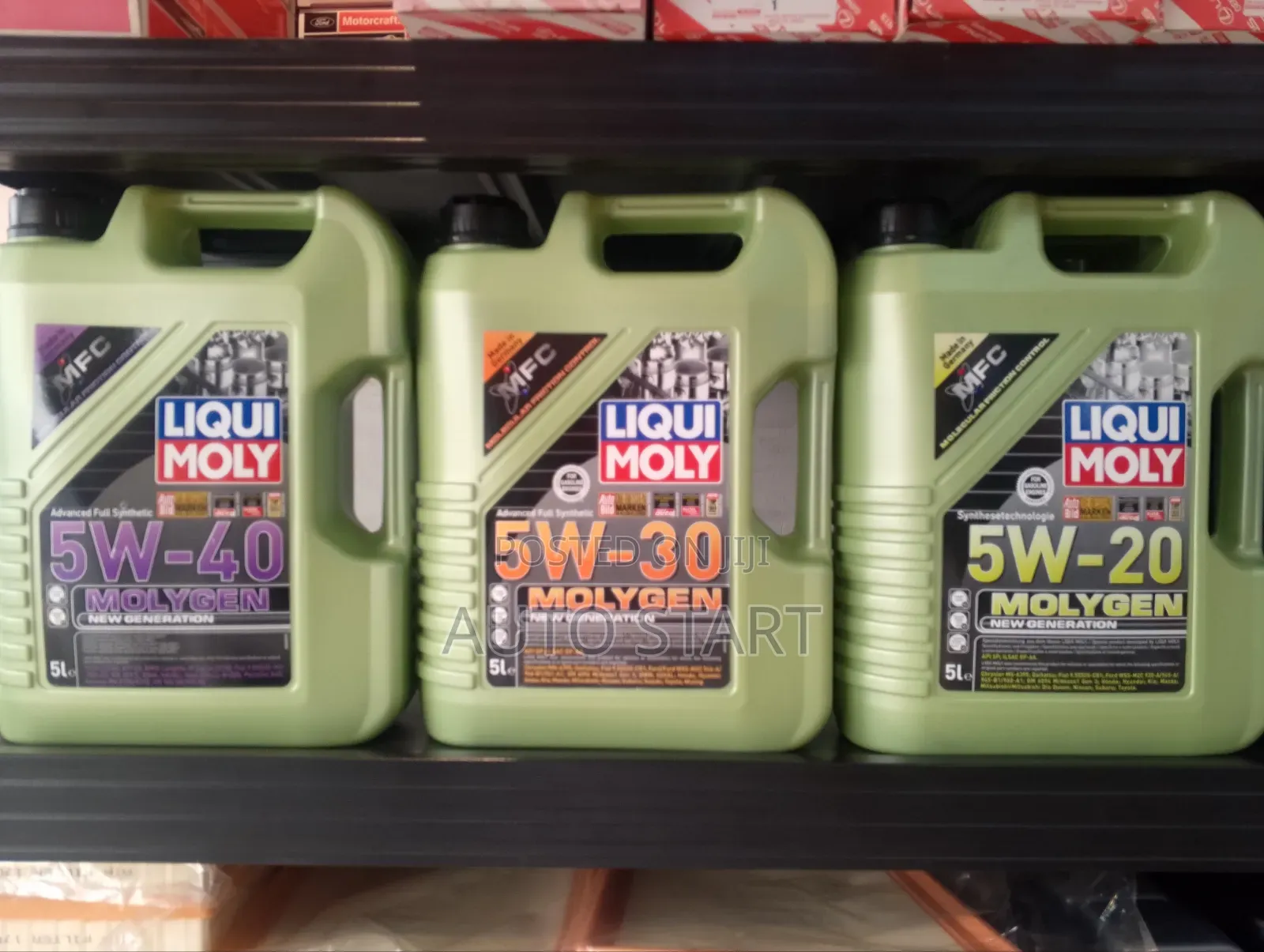 Liqui Moly 5w-20/-30/-40 5litres