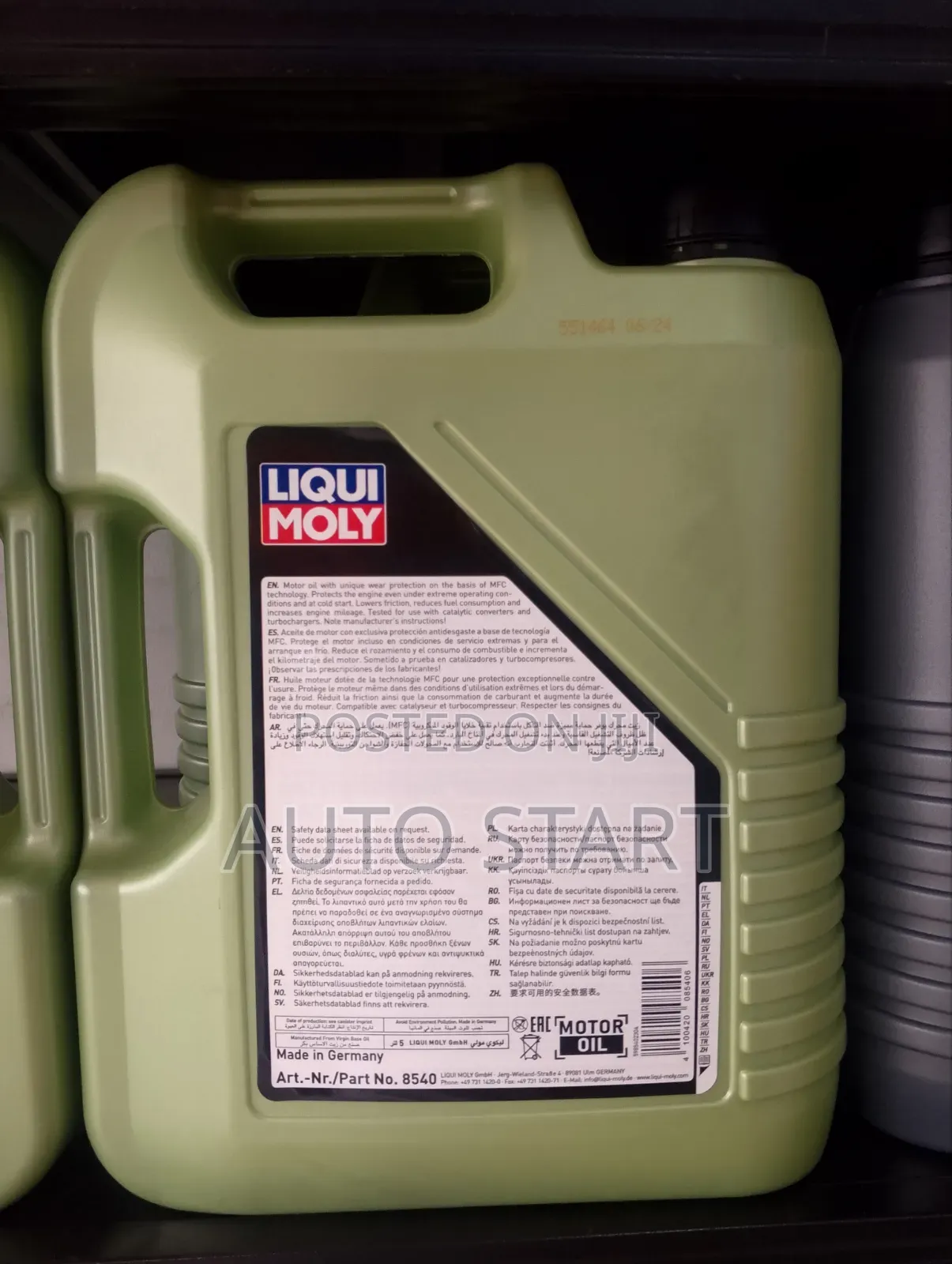 Liqui Moly 5w-20/-30/-40 5litres