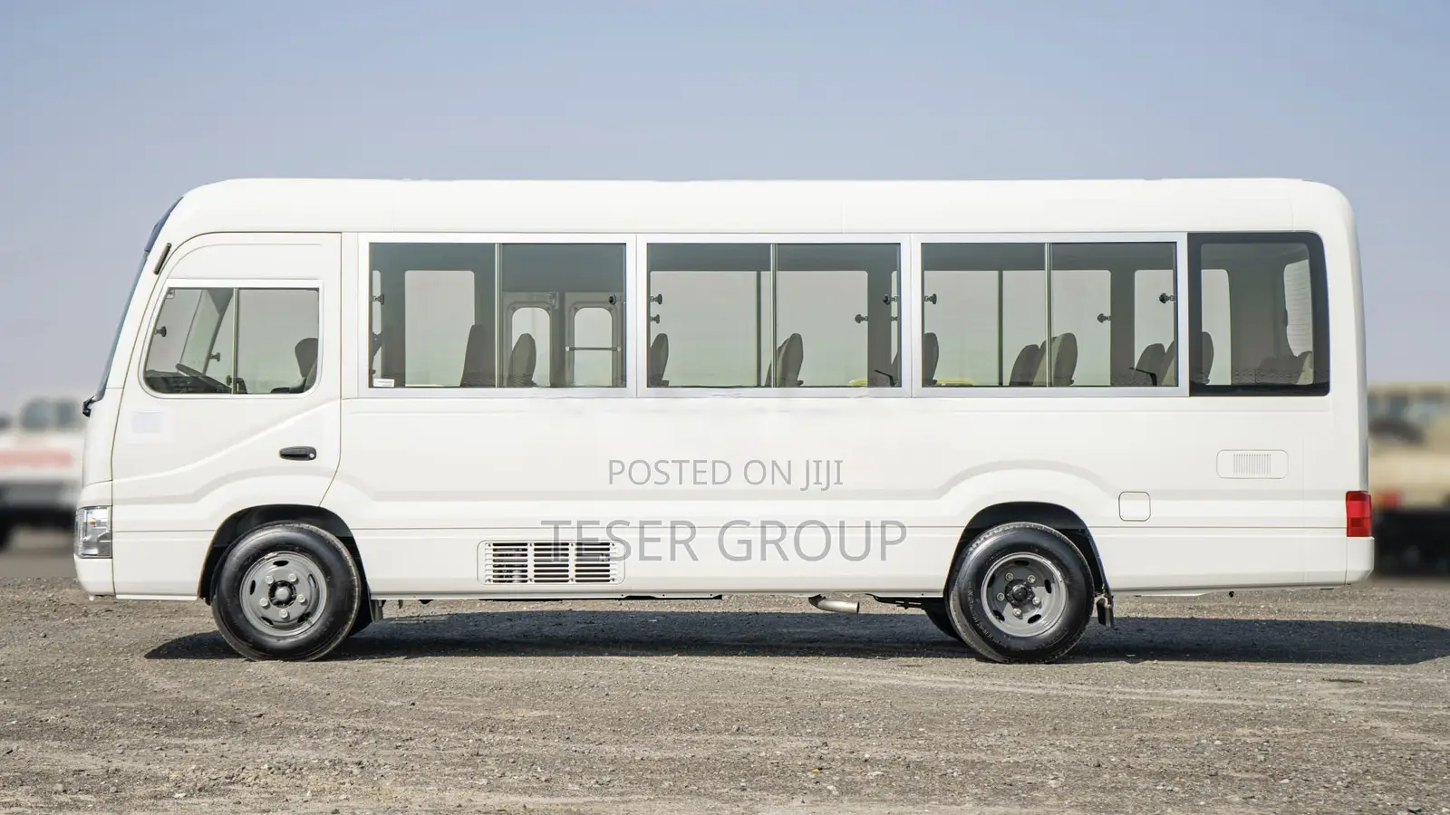 New Toyota Coaster 2025 White