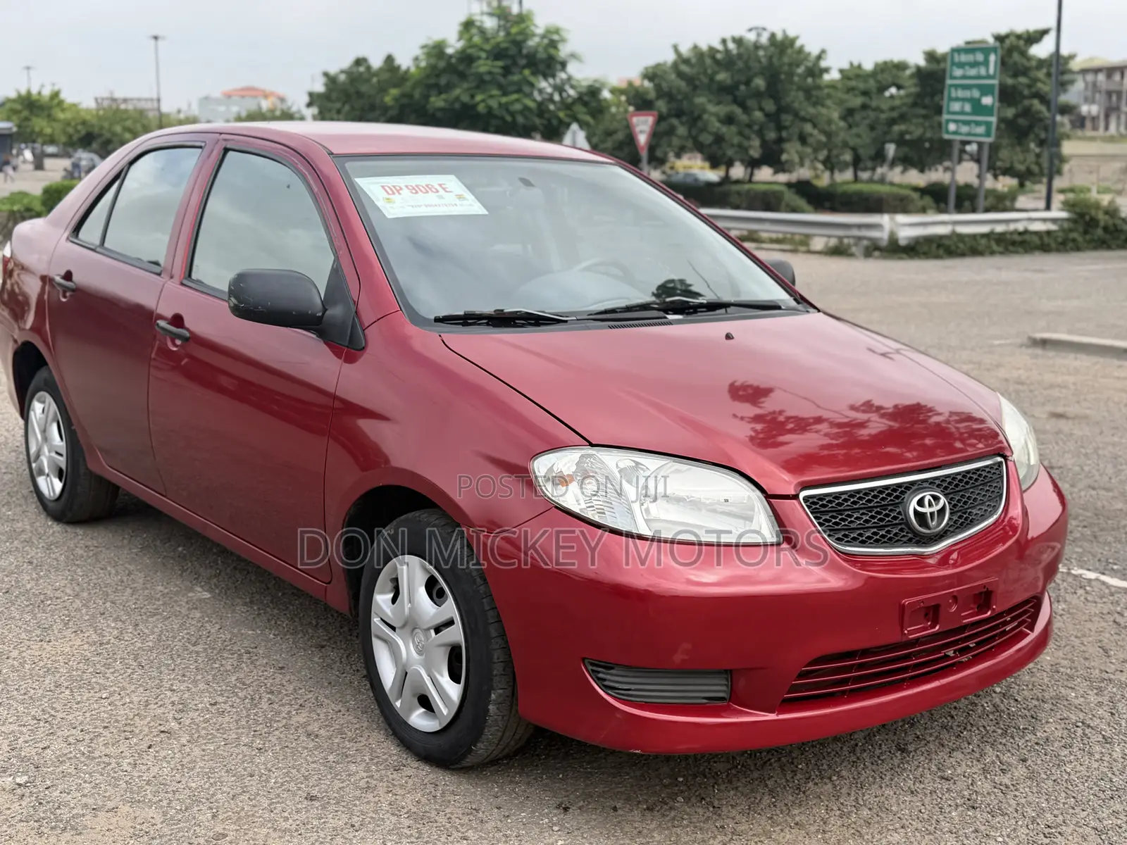Toyota Vios 2008 Burgundy