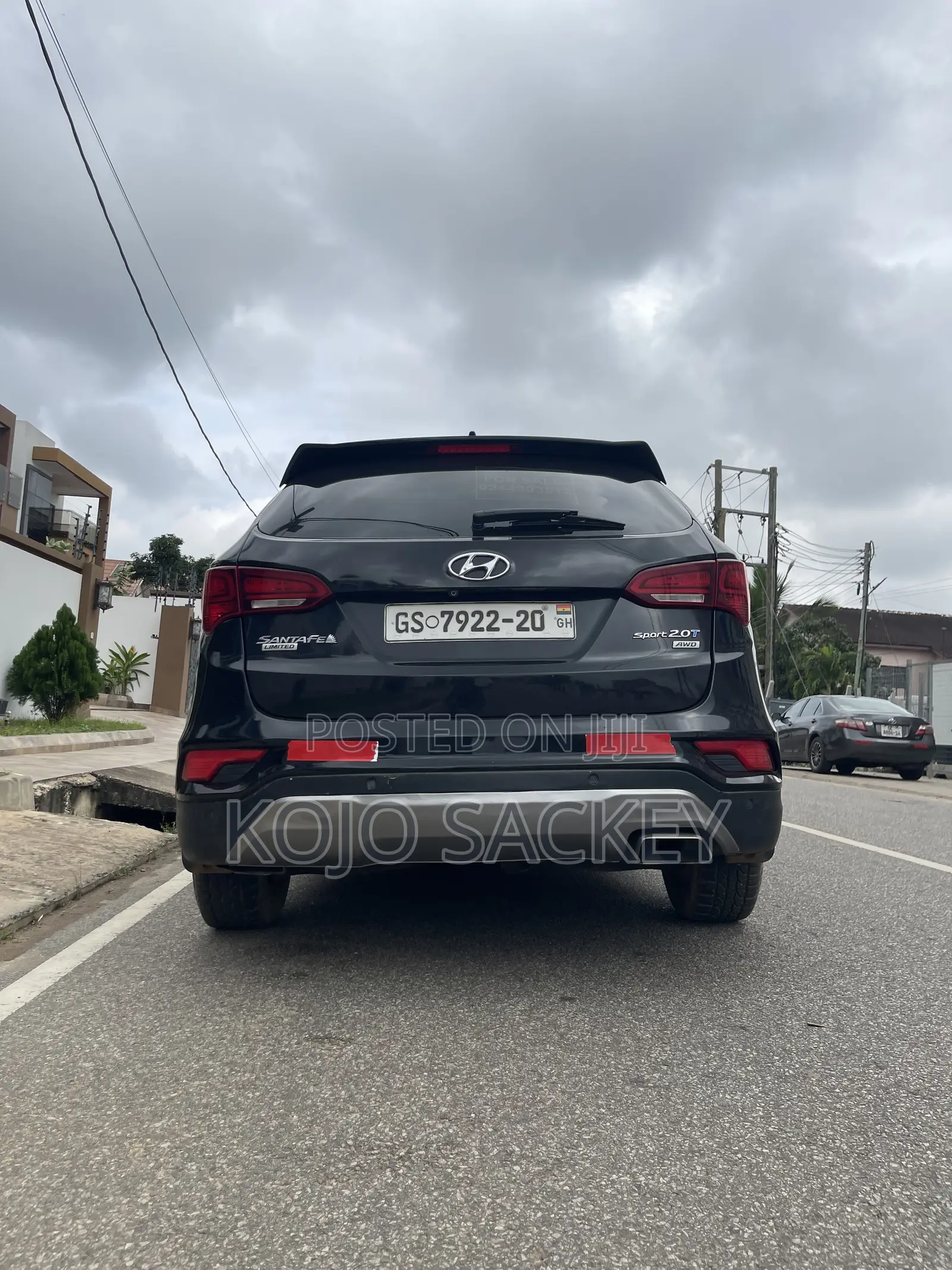 Hyundai Santa Fe SE Ultimate AWD 2018 Black
