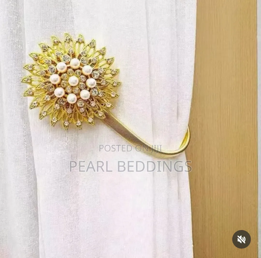 Beautiful Modern Classic Magnetic Curtains Holder Available in Pairs