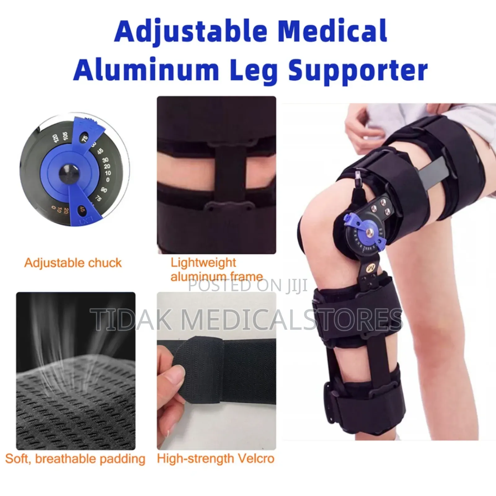 Hinged Knee Brace/ Support/ Joint Immobiliser