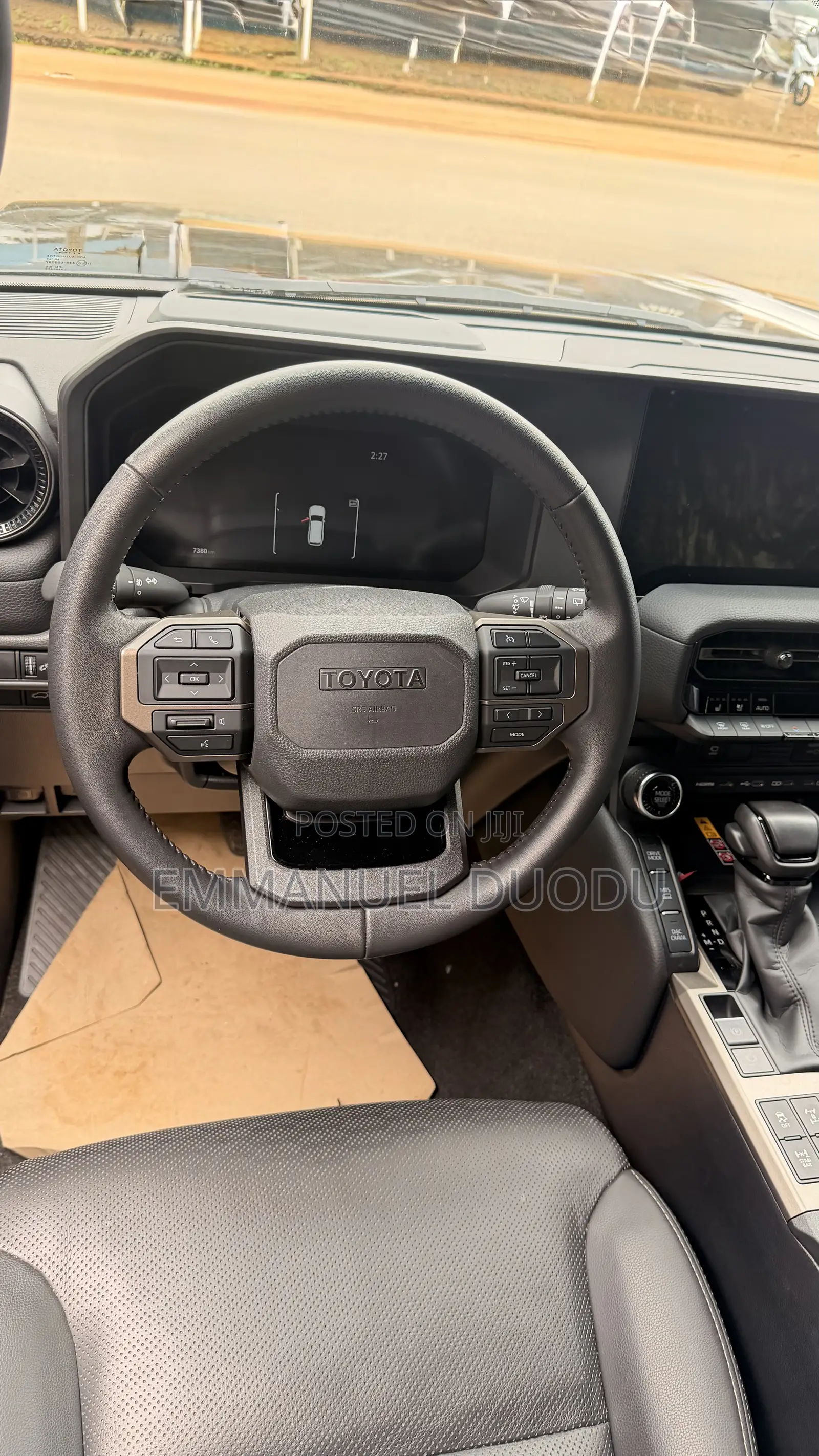 Toyota Land Cruiser Prado 2.4 Petrol 2025 Black