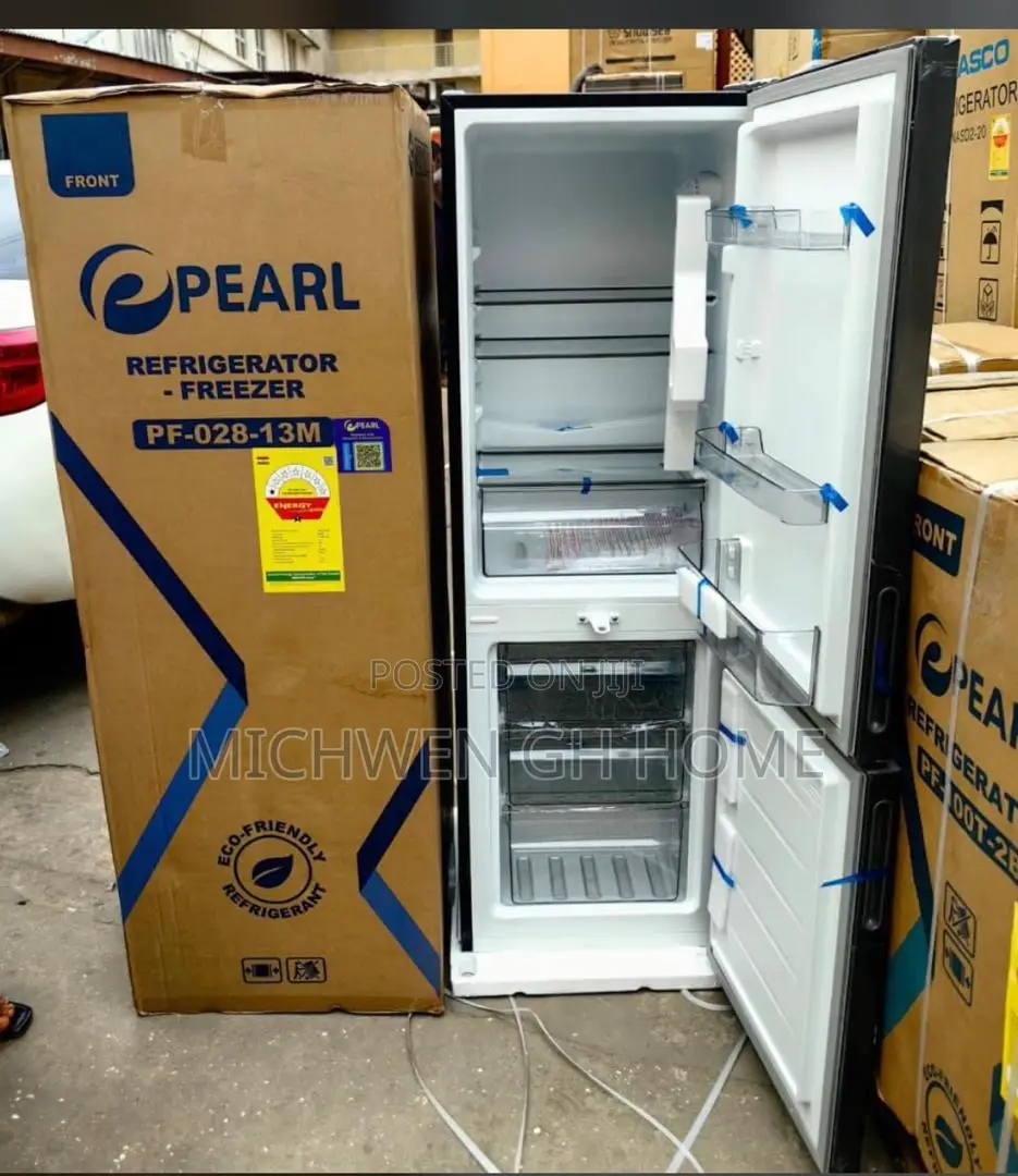 Pearl Fridge PF-028-13 Double Door Refrigerator~ 157L
