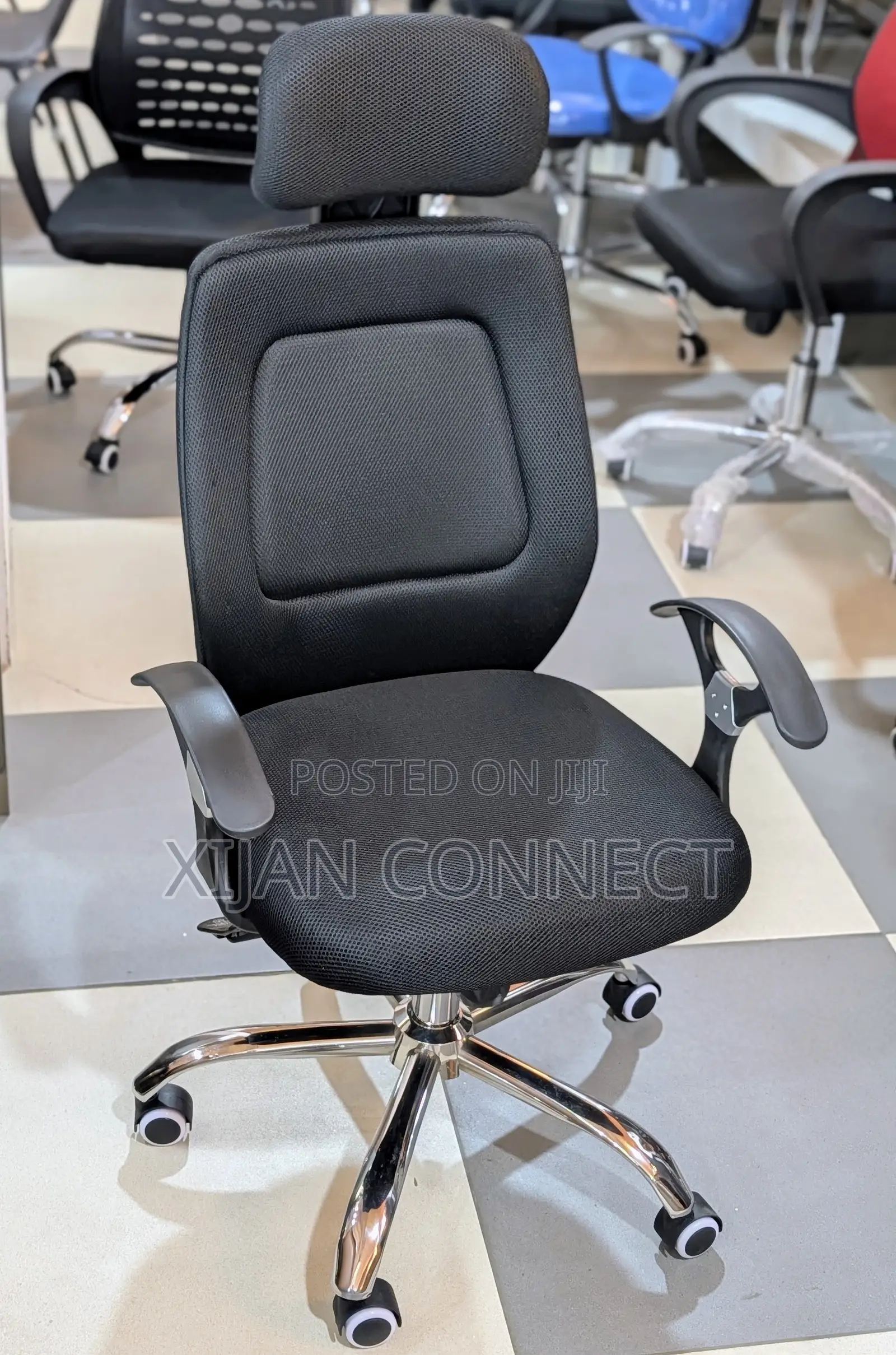 Office Desk and Ergonomic Chair Set for Home and Workplace