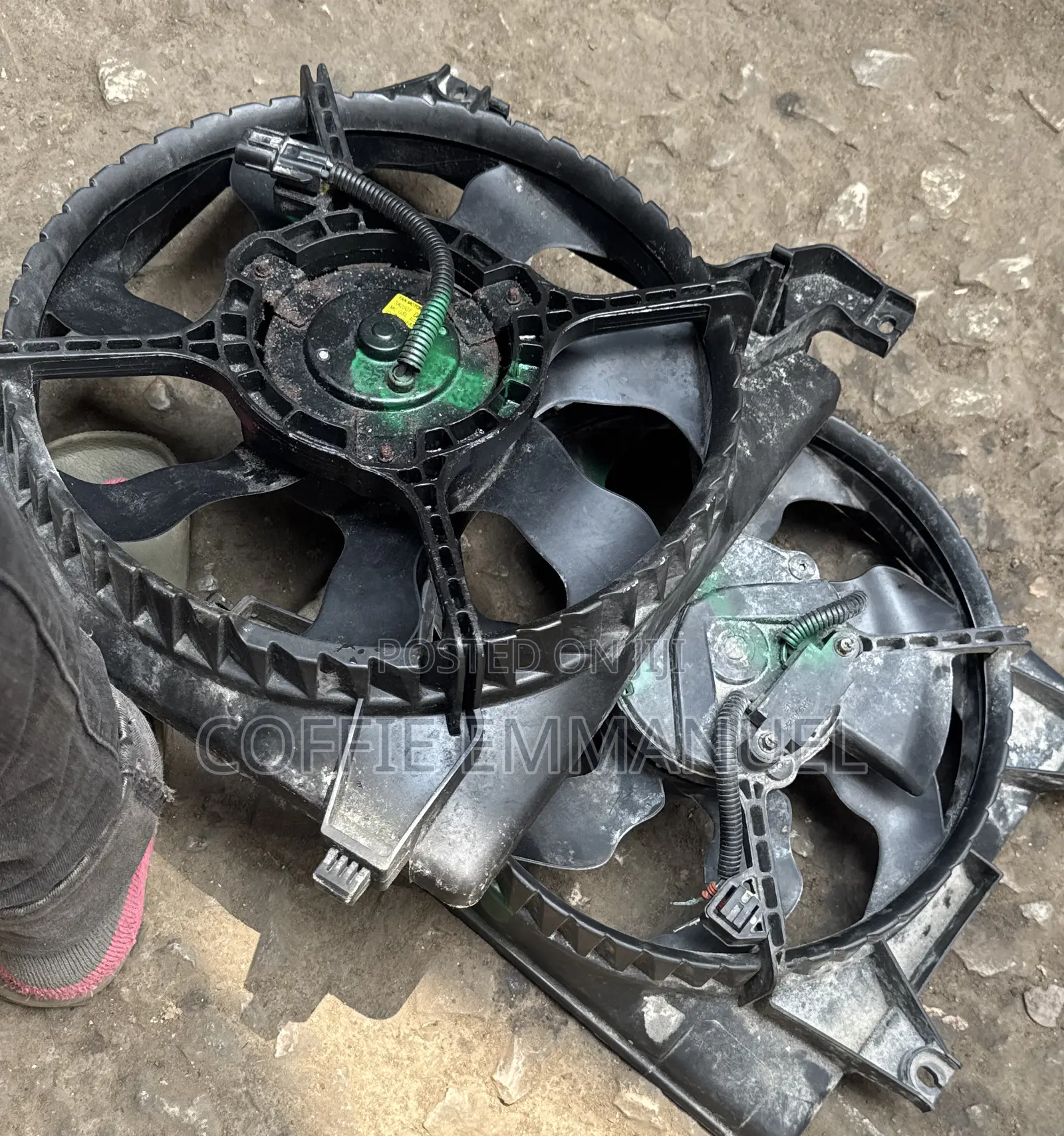 Kia Rio Radiator Fans 2007 2009 2010 2011 2012